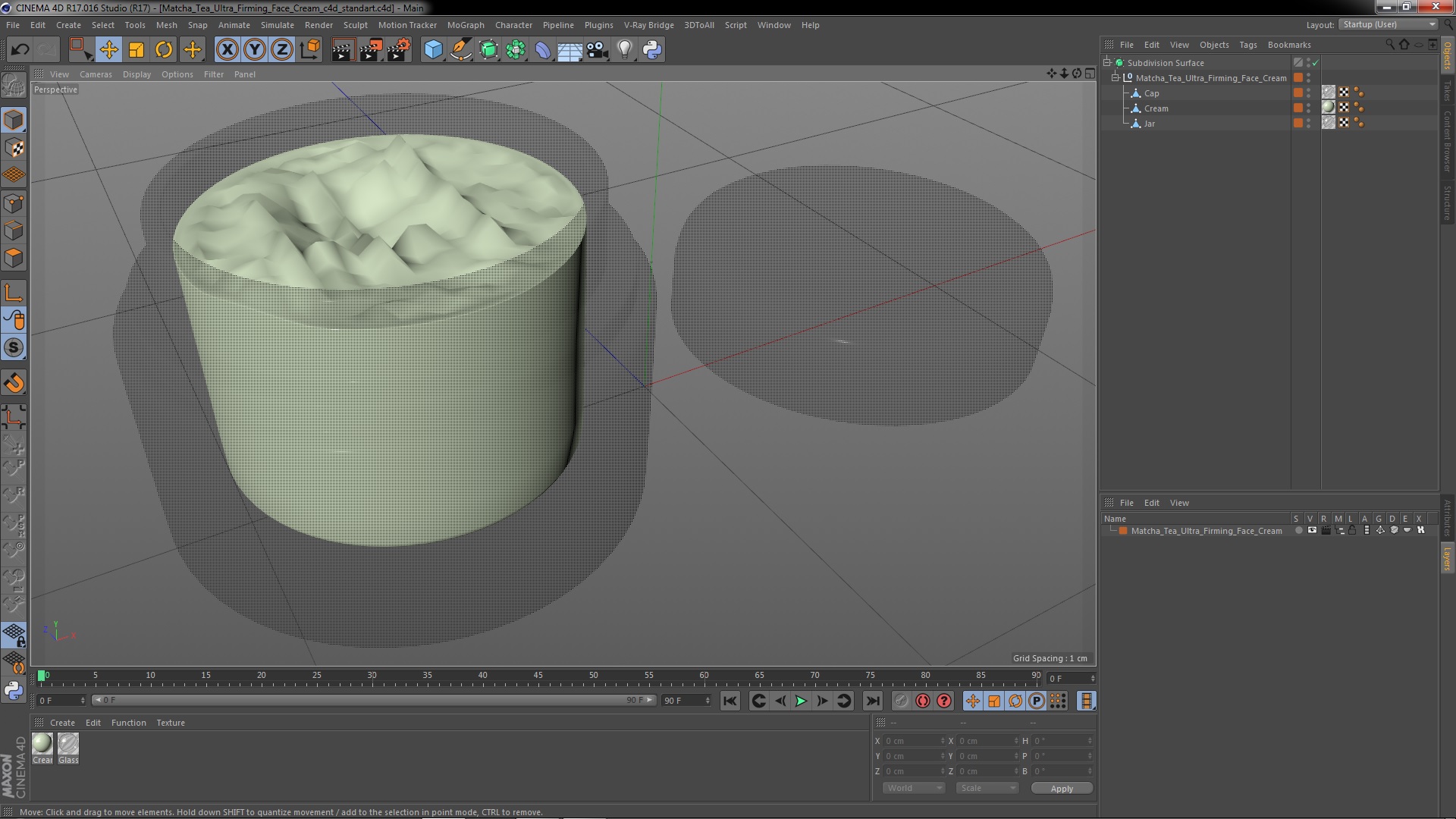 3D model Matcha Tea Ultra Firming Face Cream