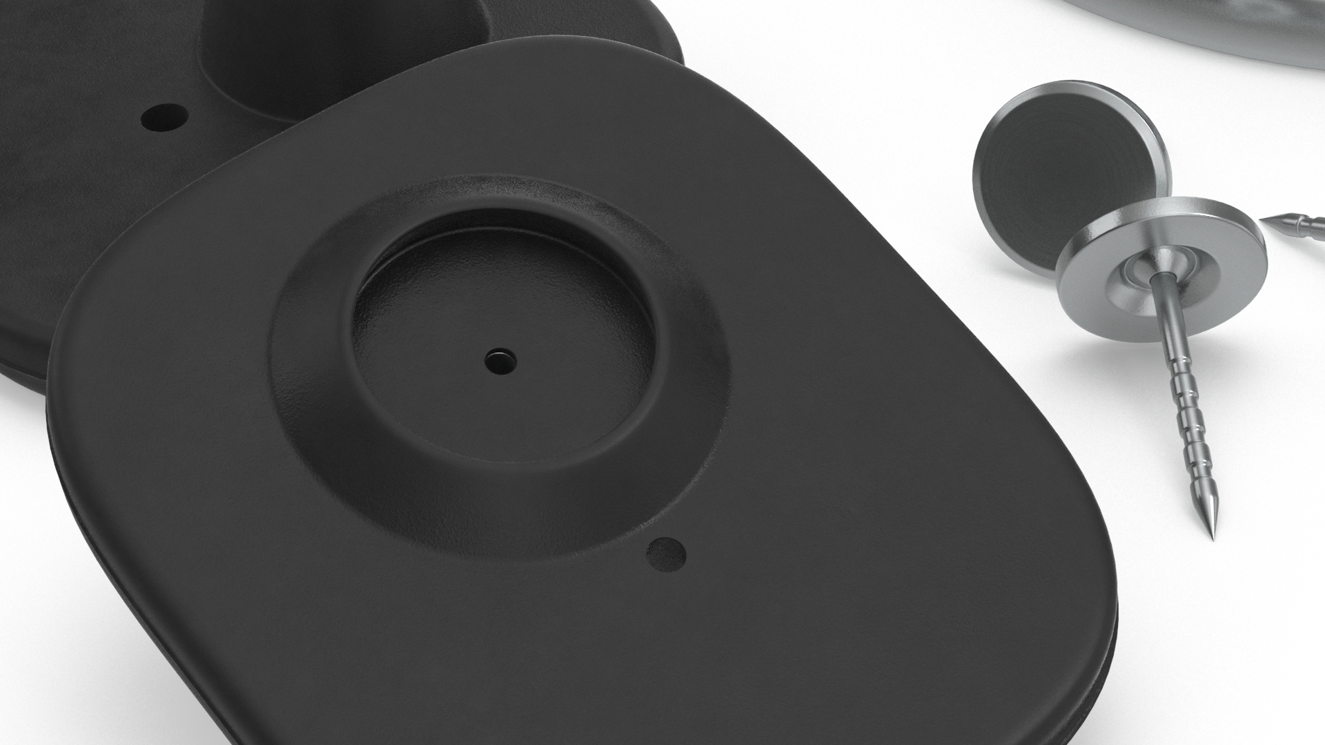 Clothing Security Tag Remover With Hard Tags 3D model