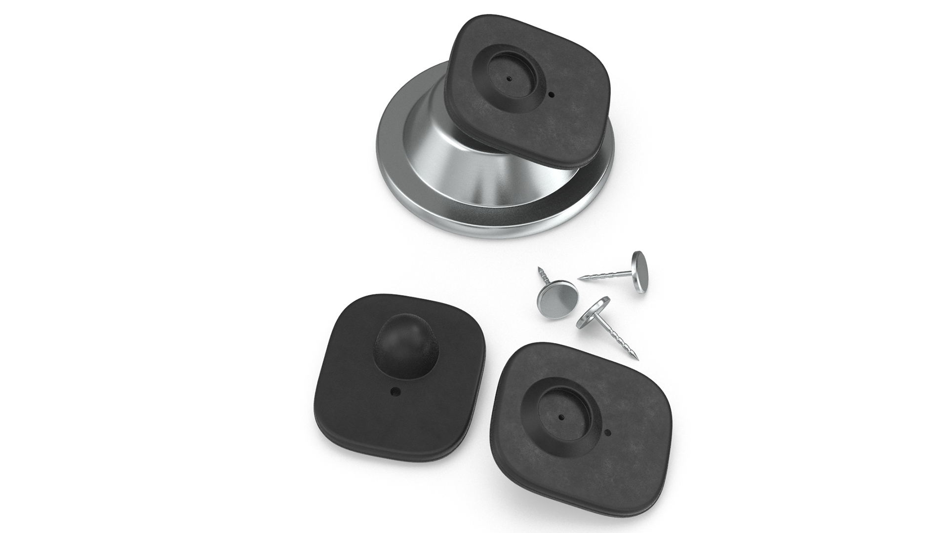 Clothing Security Tag Remover With Hard Tags 3D model