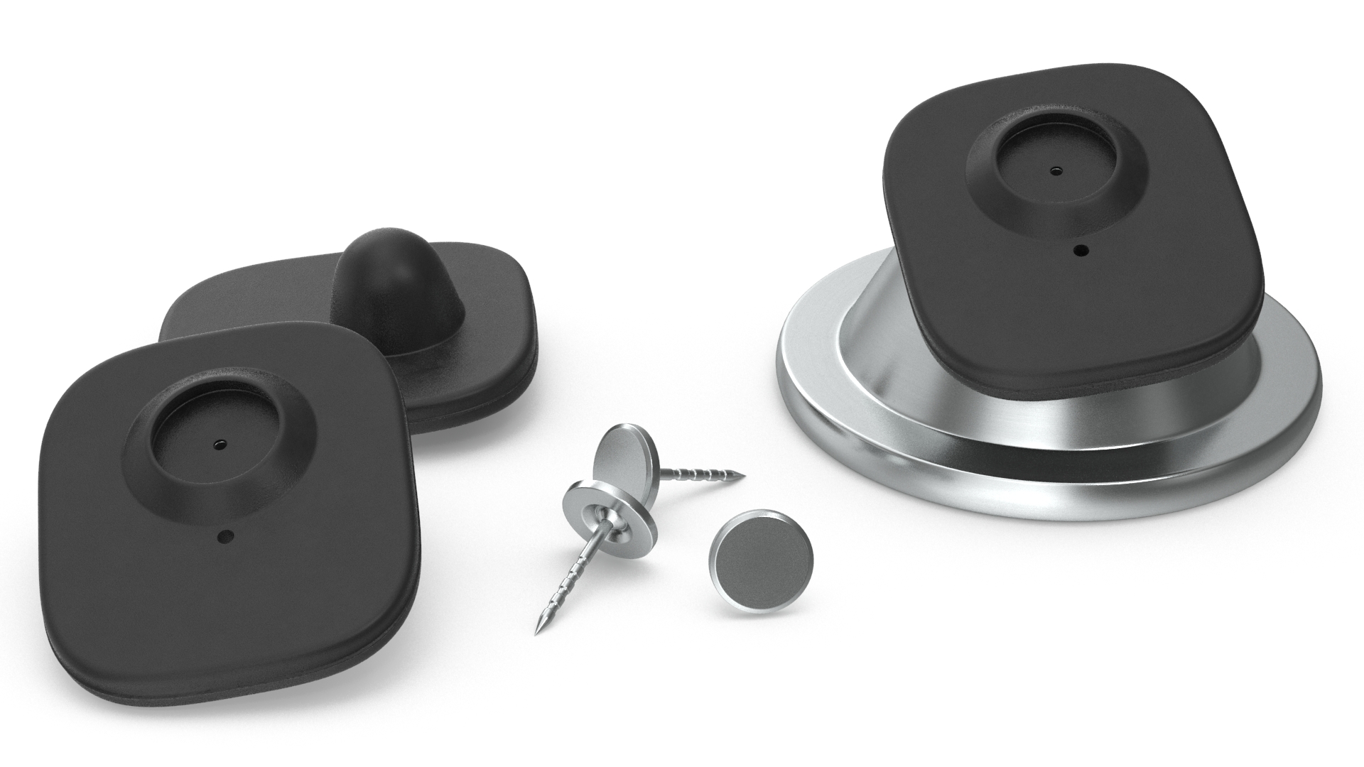 Clothing Security Tag Remover With Hard Tags 3D model