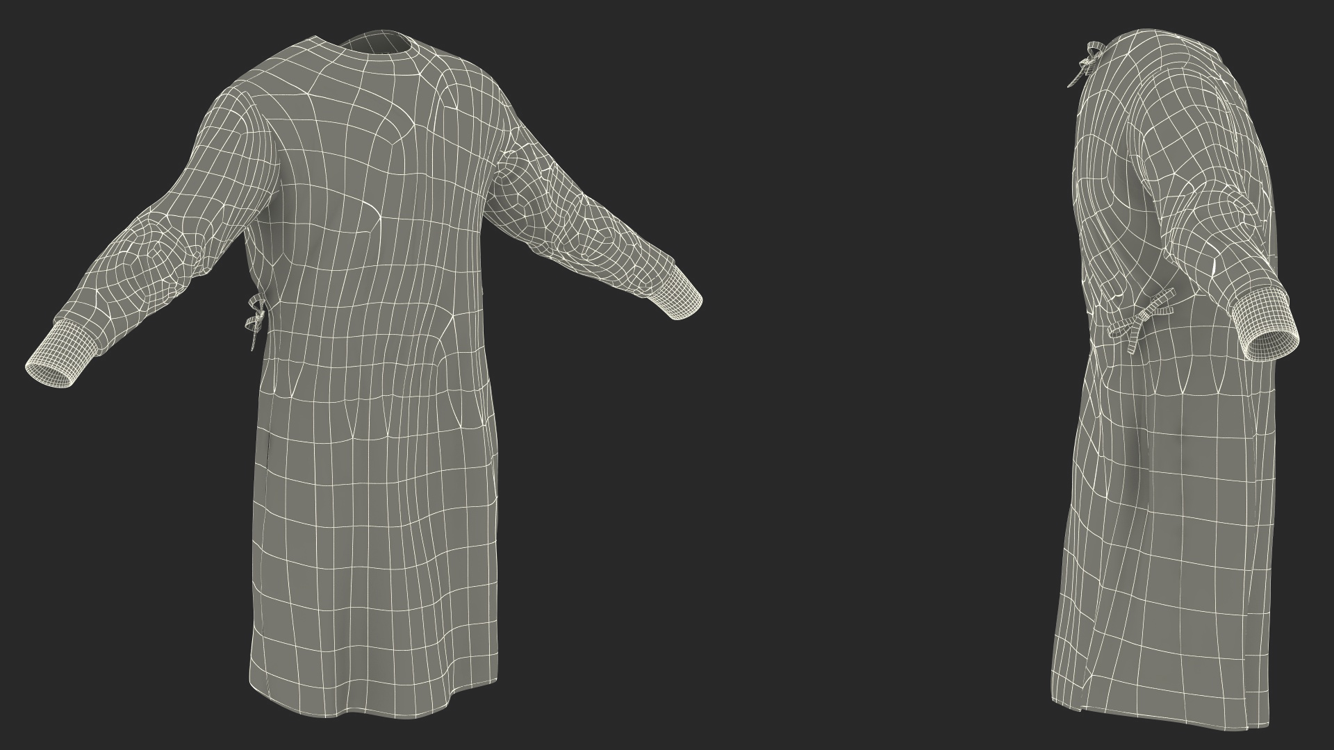 3D Reusable Surgeon Gown
