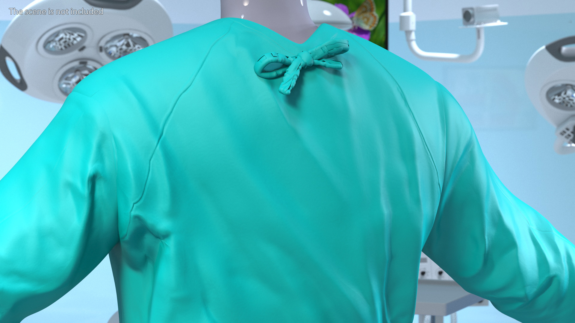 3D Reusable Surgeon Gown