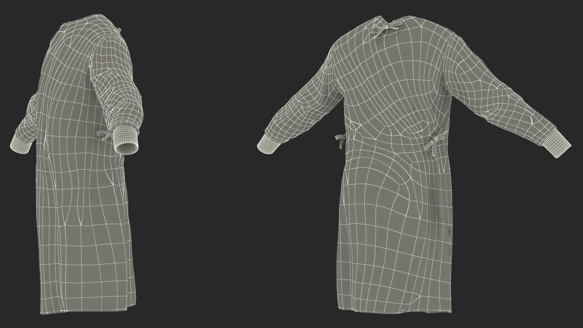 3D Reusable Surgeon Gown