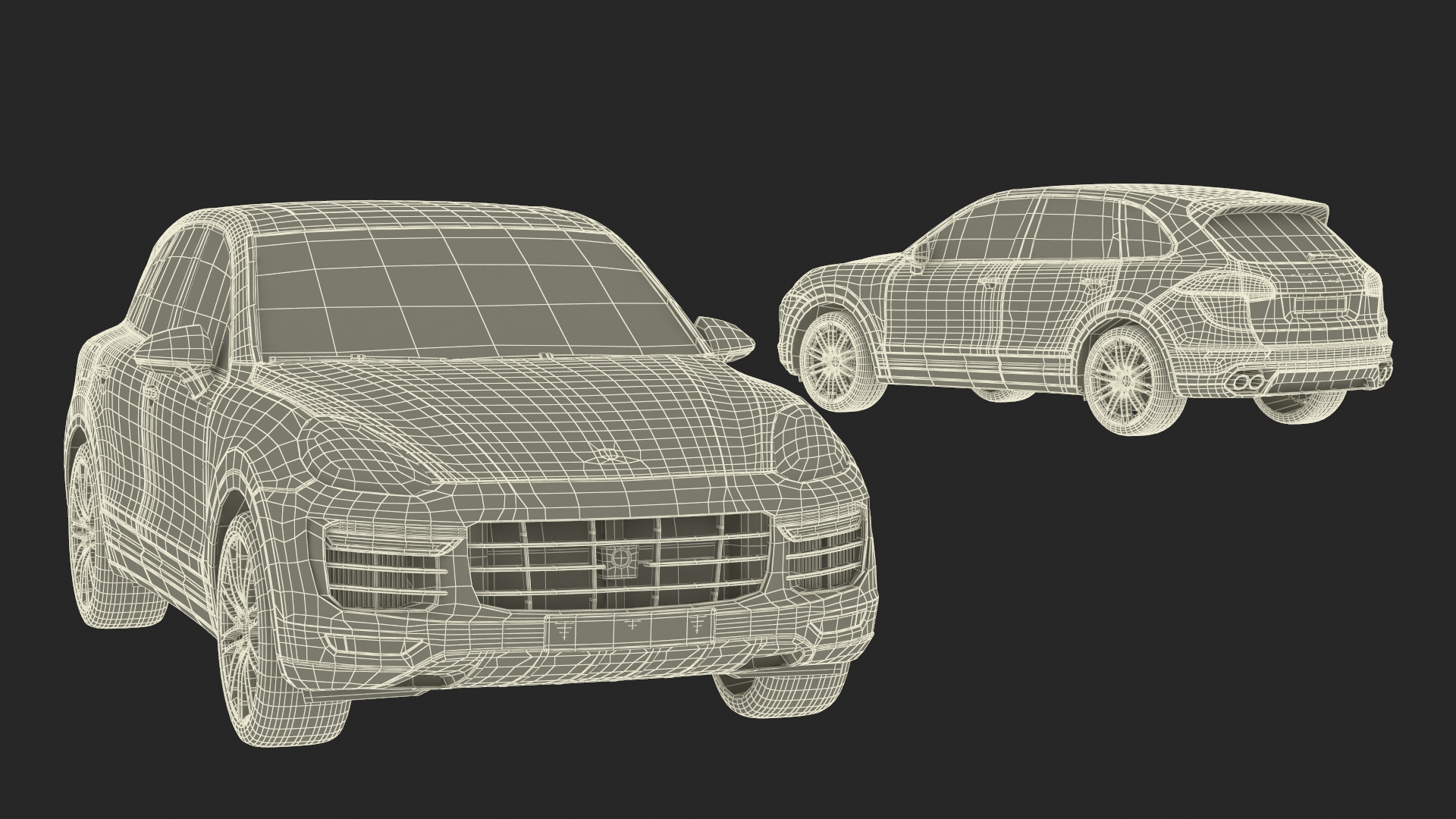 Porsche Cayenne Turbo GT 3D model