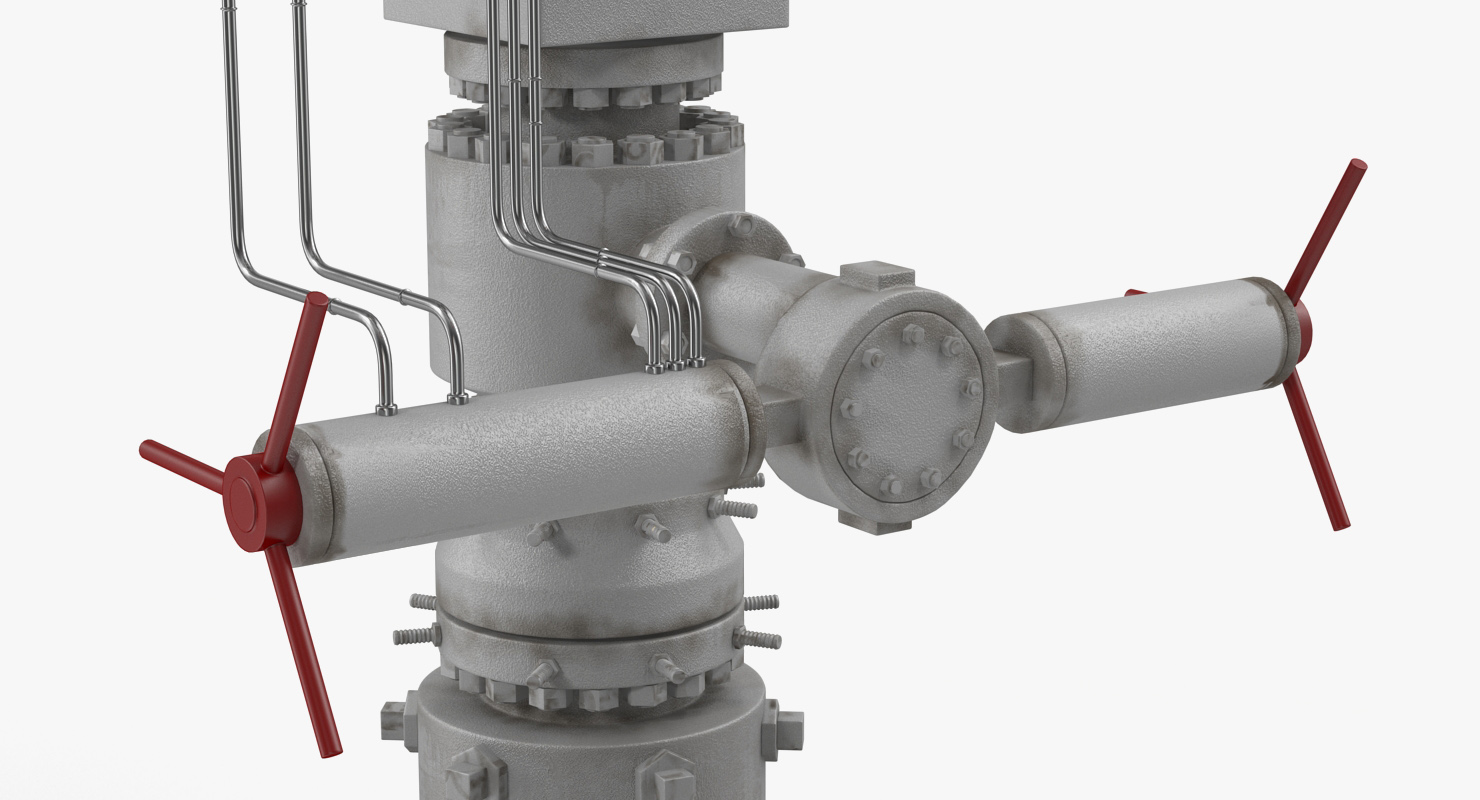 Oil Wellhead 3 3D model