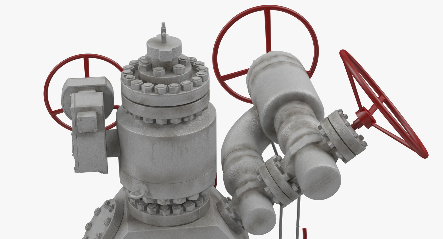 Oil Wellhead 3 3D model