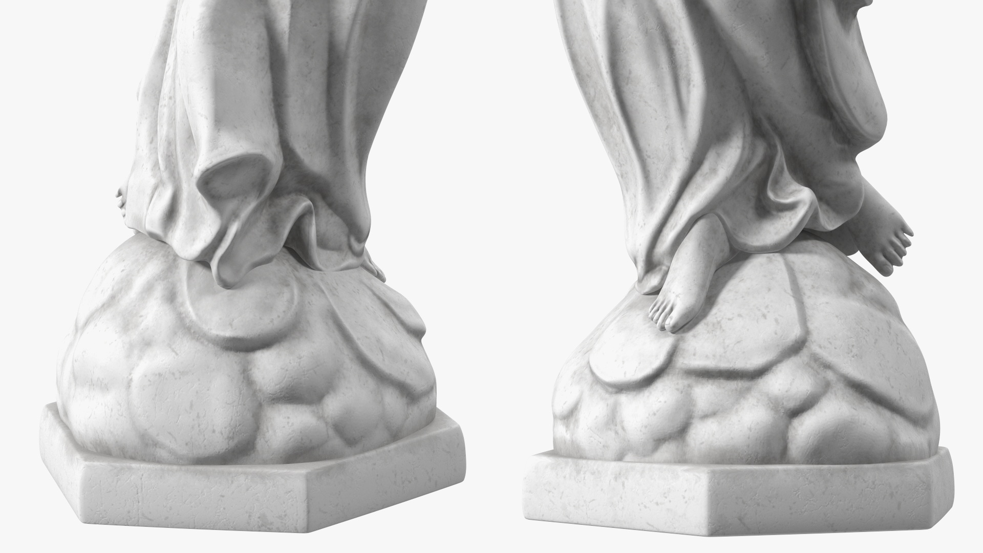 Marble Statue of Angel 3D