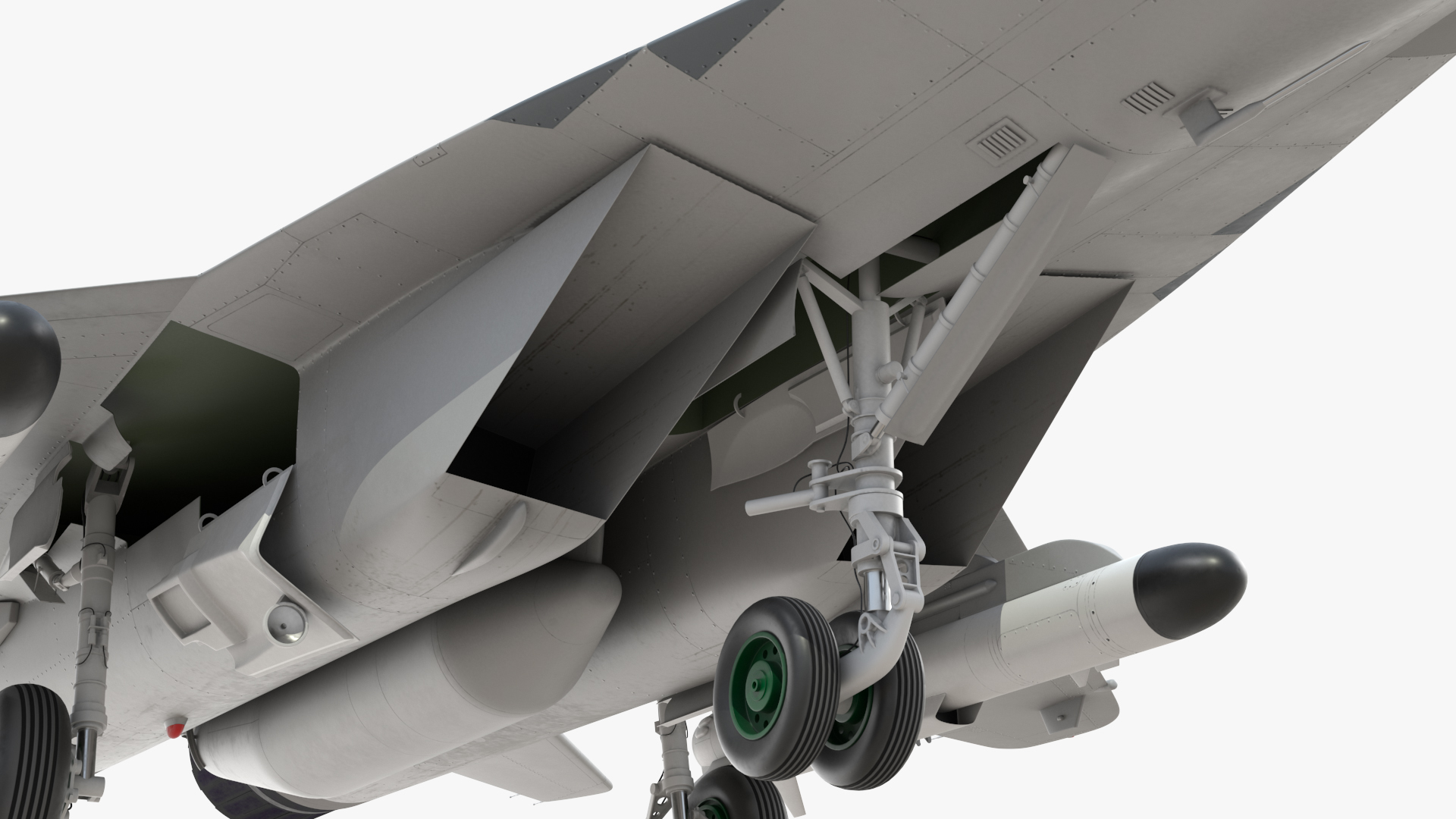 3D MiG 29 Fighter Aircraft with Armament Rigged for Cinema 4D model