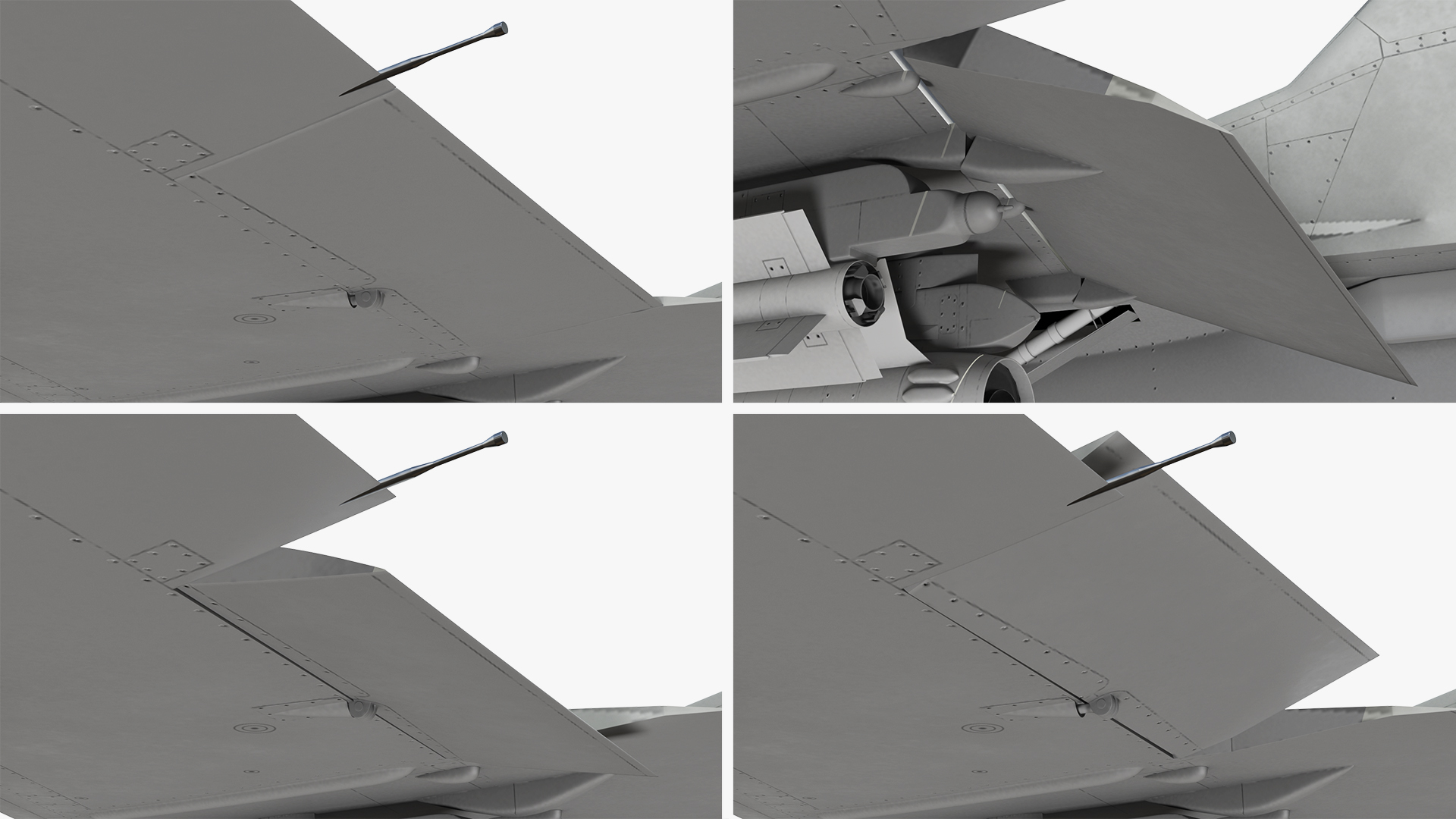 3D MiG 29 Fighter Aircraft with Armament Rigged for Cinema 4D model