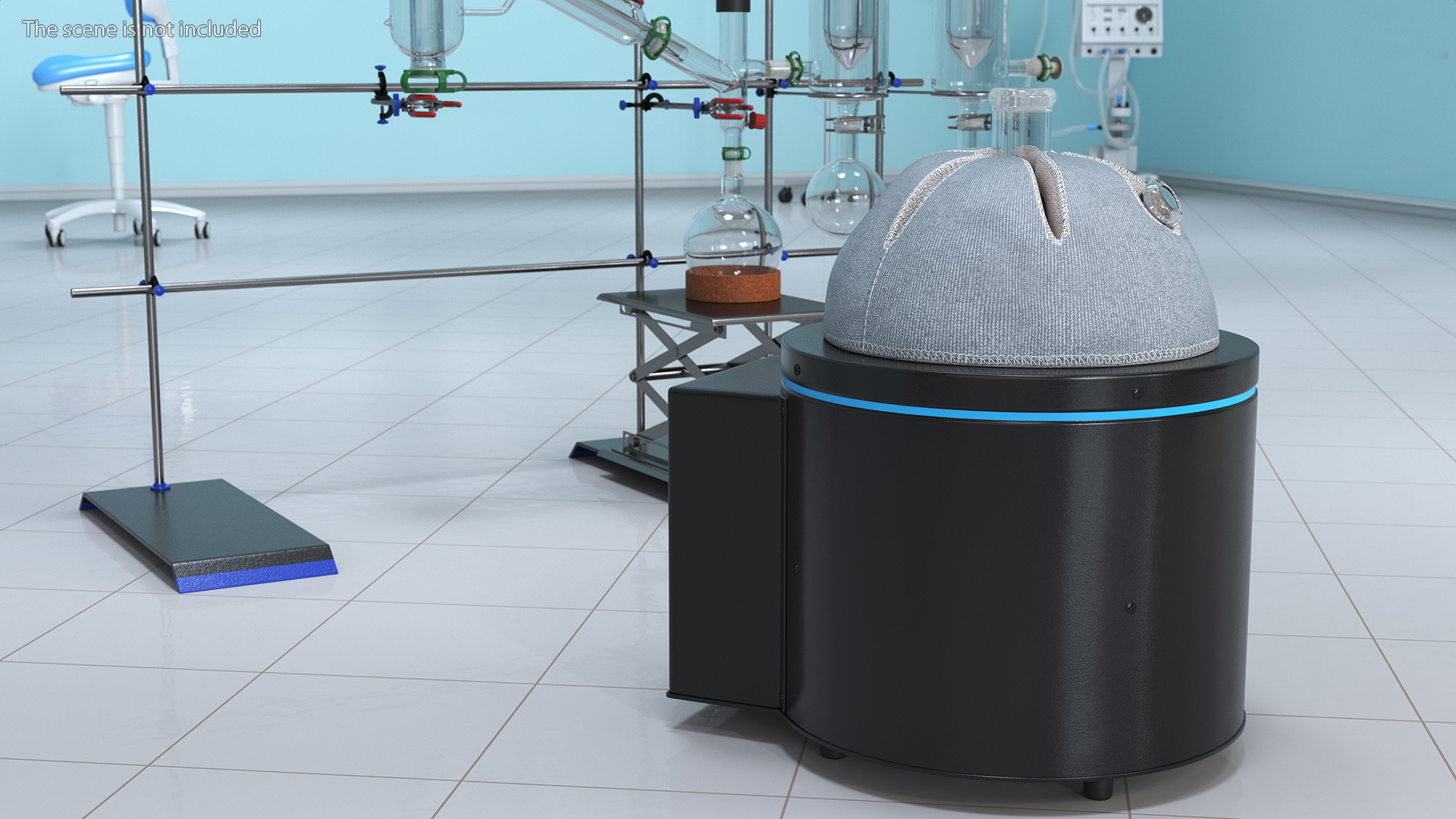 Digital Heating Mantle for Distillation 3D model