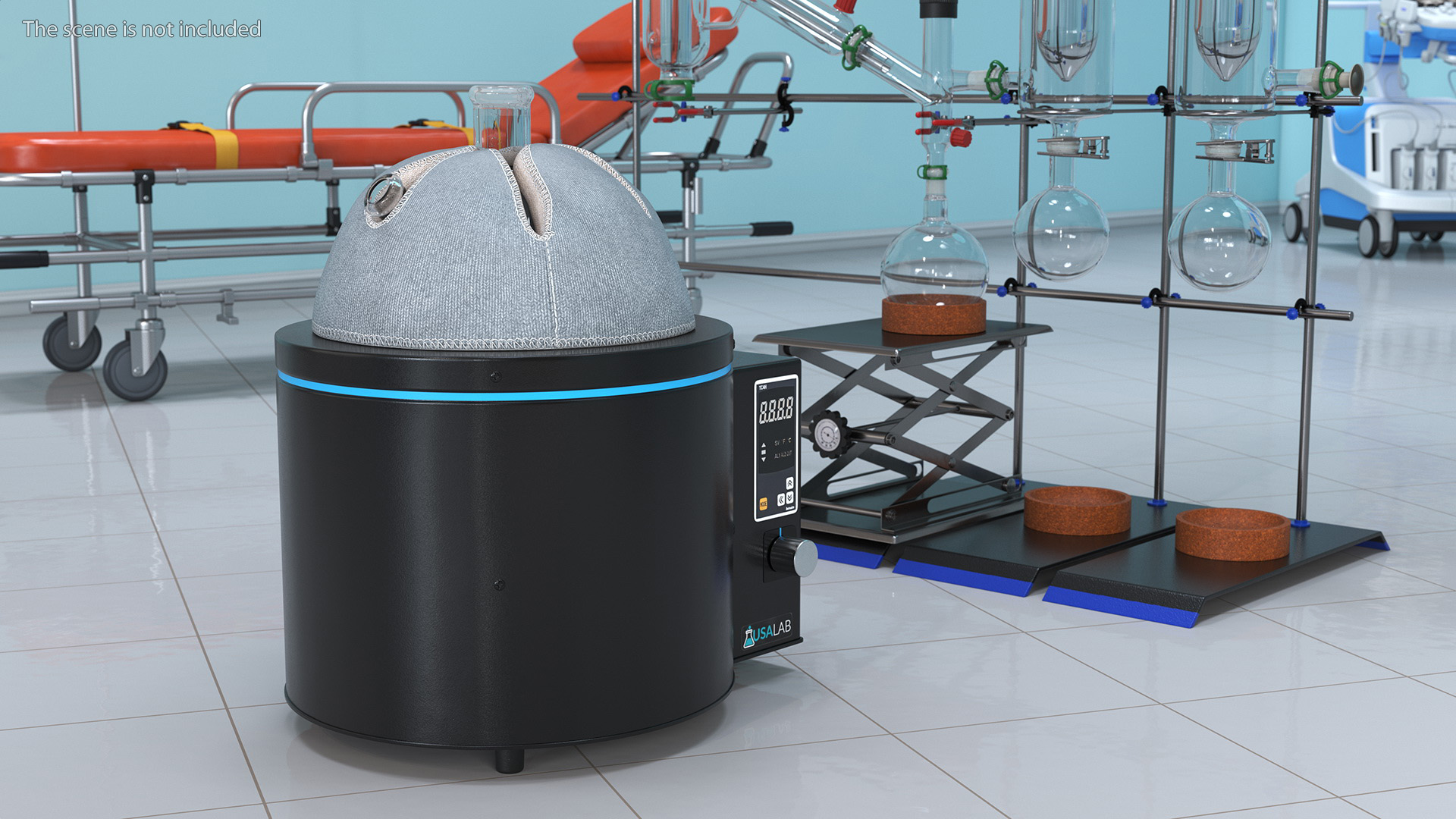 Digital Heating Mantle for Distillation 3D model