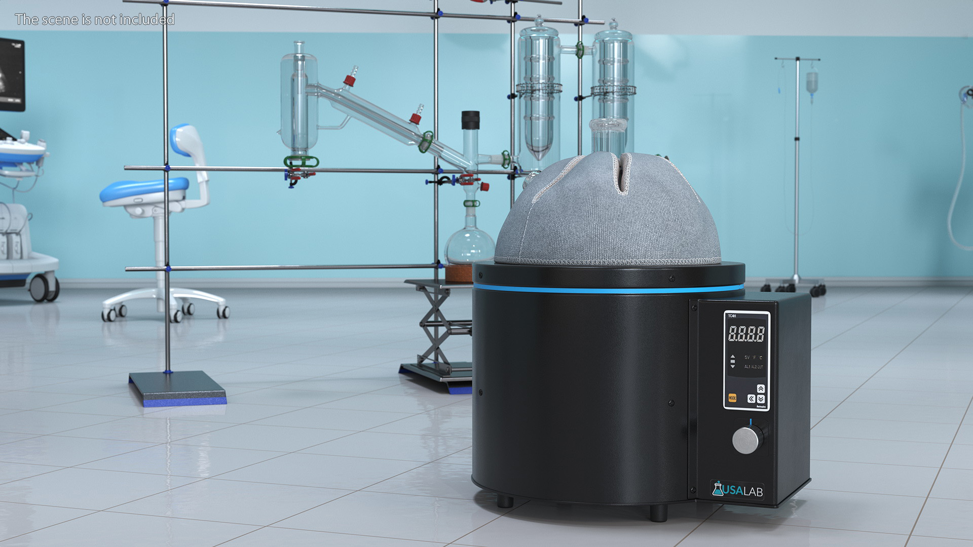 Digital Heating Mantle for Distillation 3D model