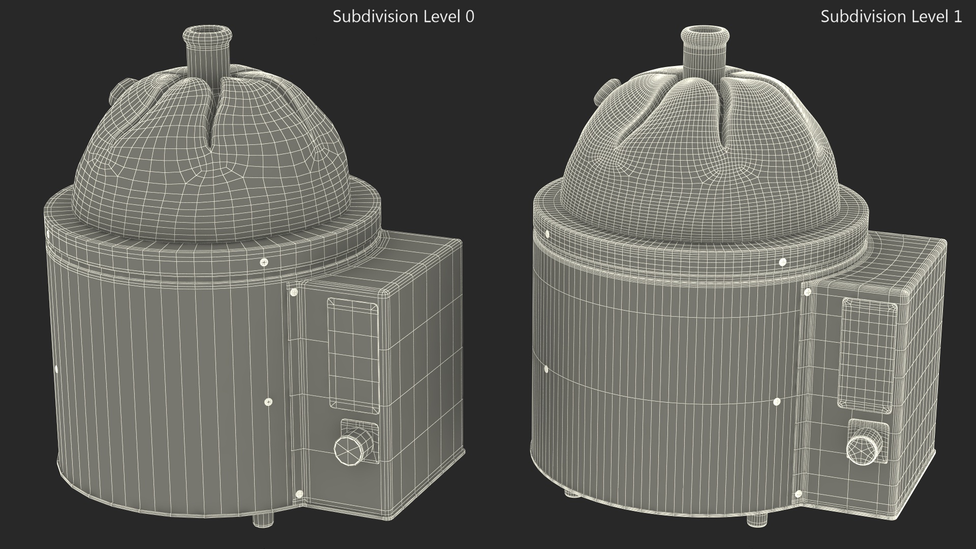 Digital Heating Mantle for Distillation 3D model