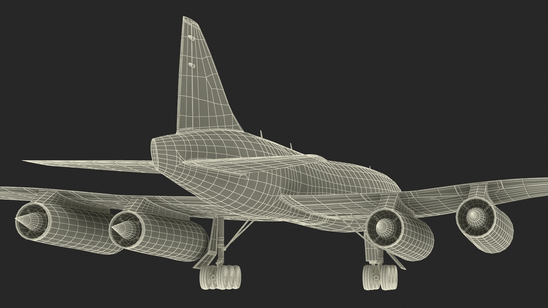 Supersonic Passenger Jet Generic 3D