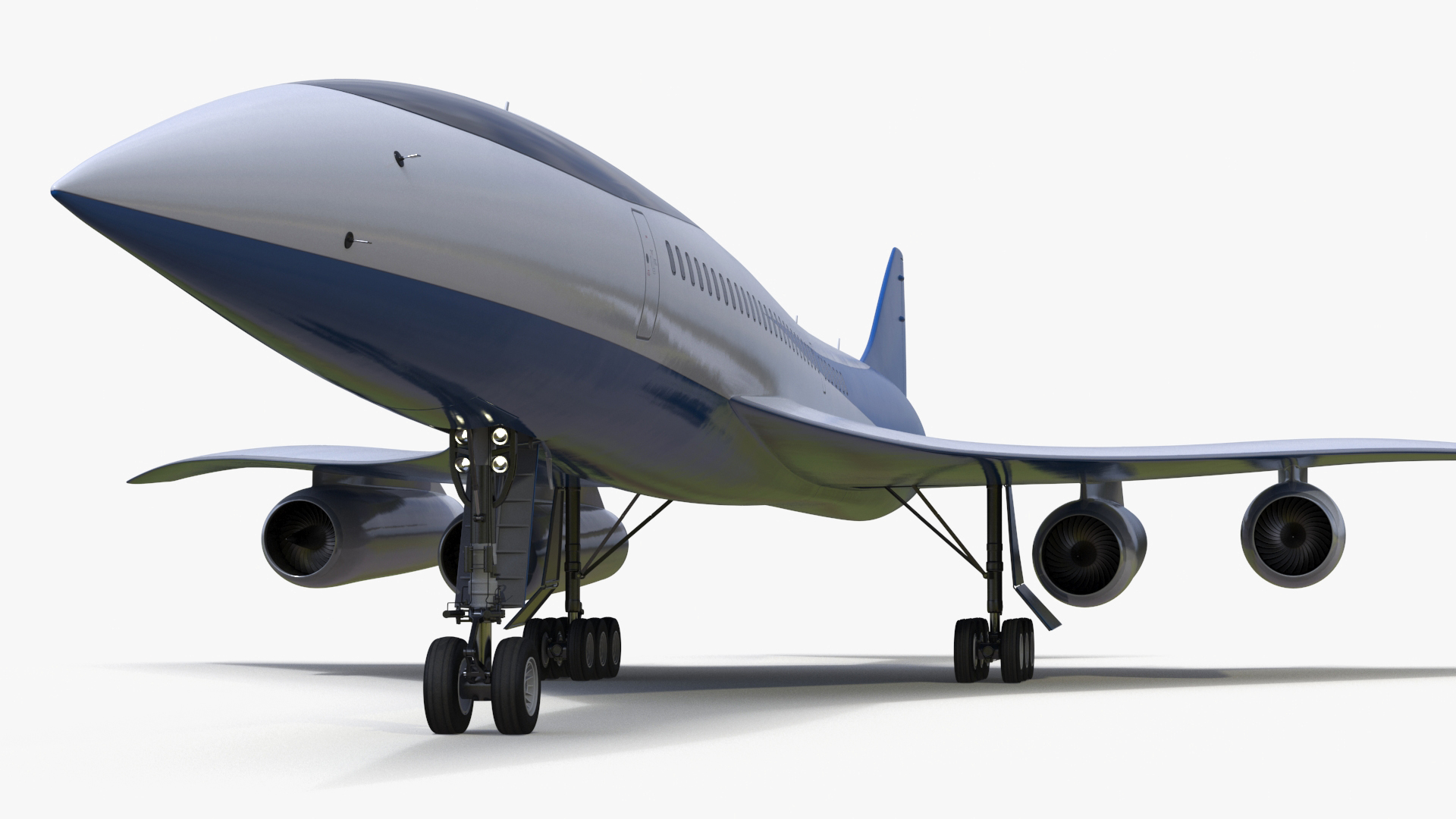 Supersonic Passenger Jet Generic 3D