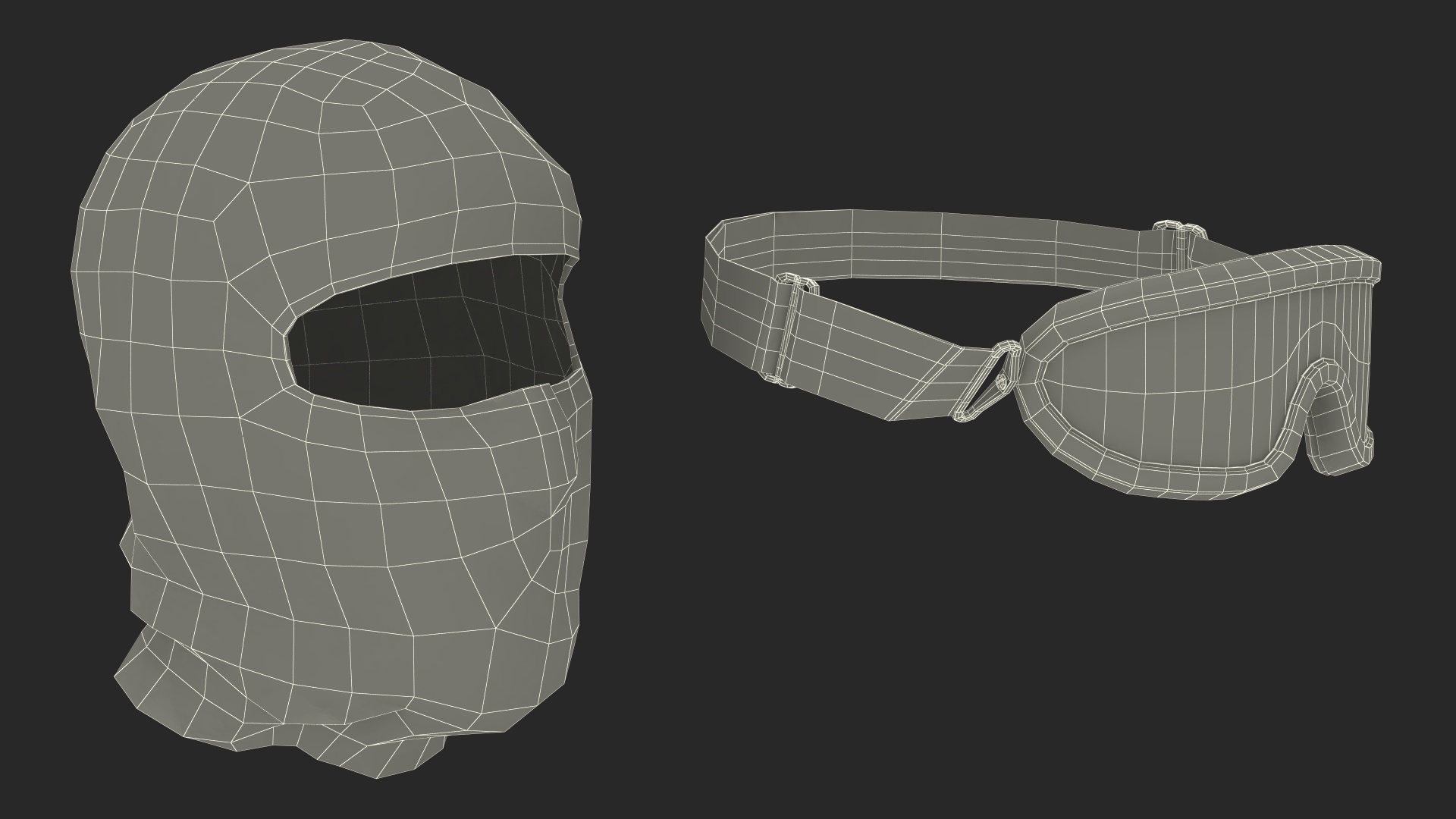 3D SWAT Police Officer Tactical Gear model