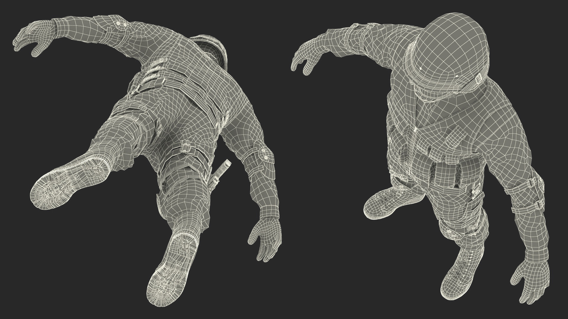 3D SWAT Police Officer Tactical Gear model