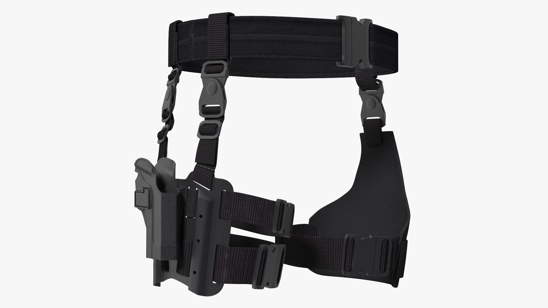 3D SWAT Police Officer Tactical Gear model