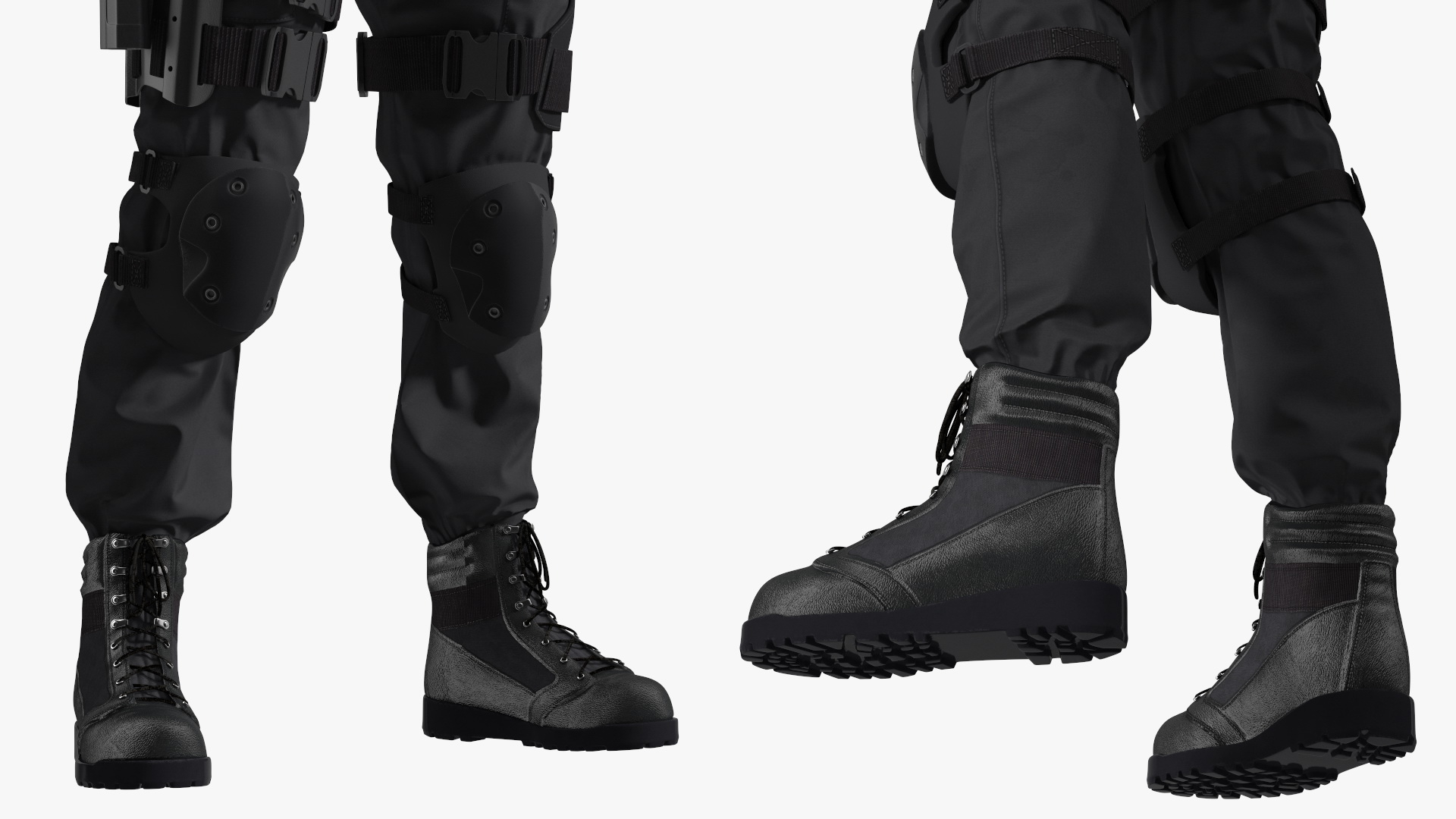 3D SWAT Police Officer Tactical Gear model