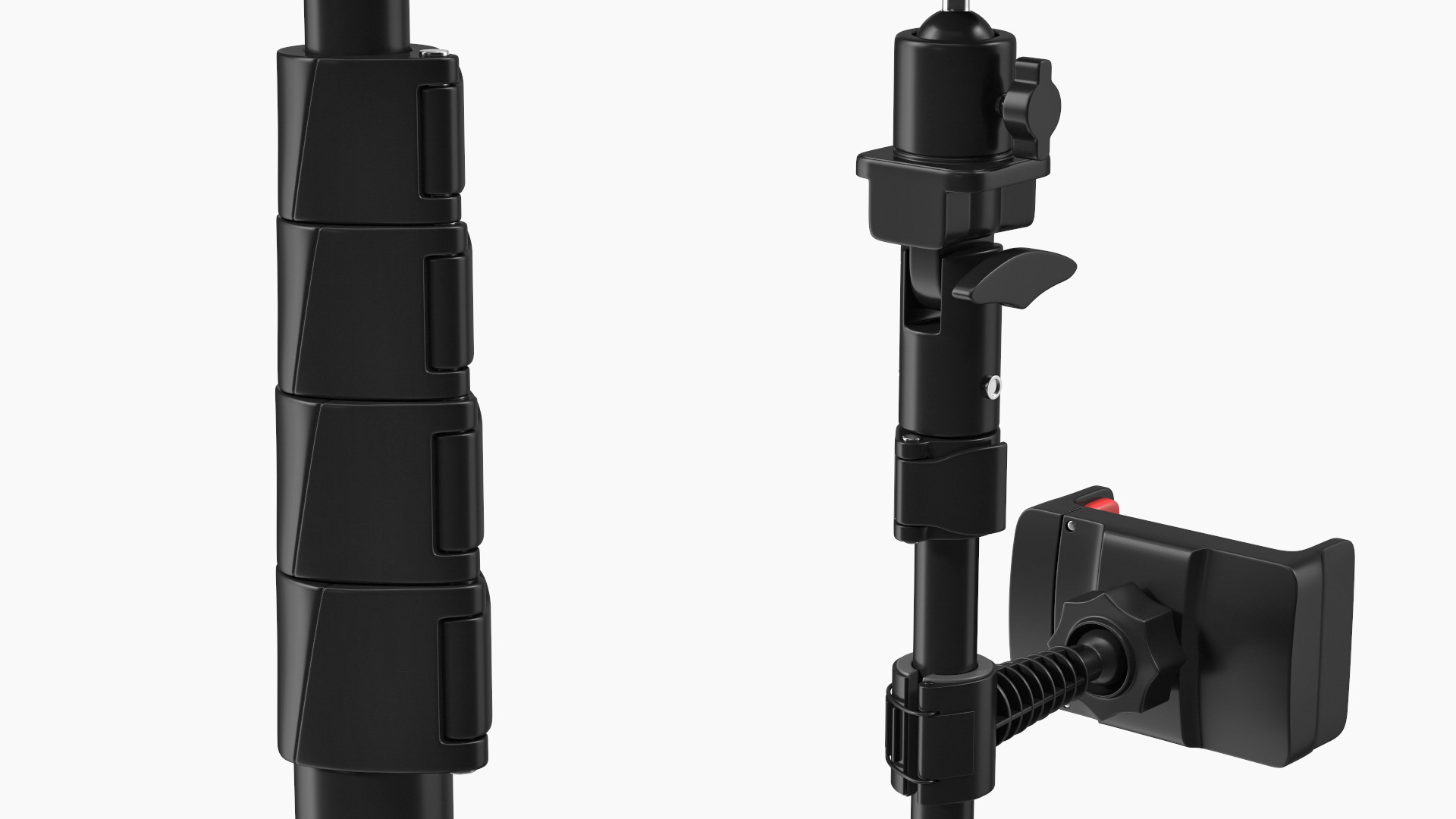 Selfie Ring Light with Tripod Stand and Phone Holder 3D