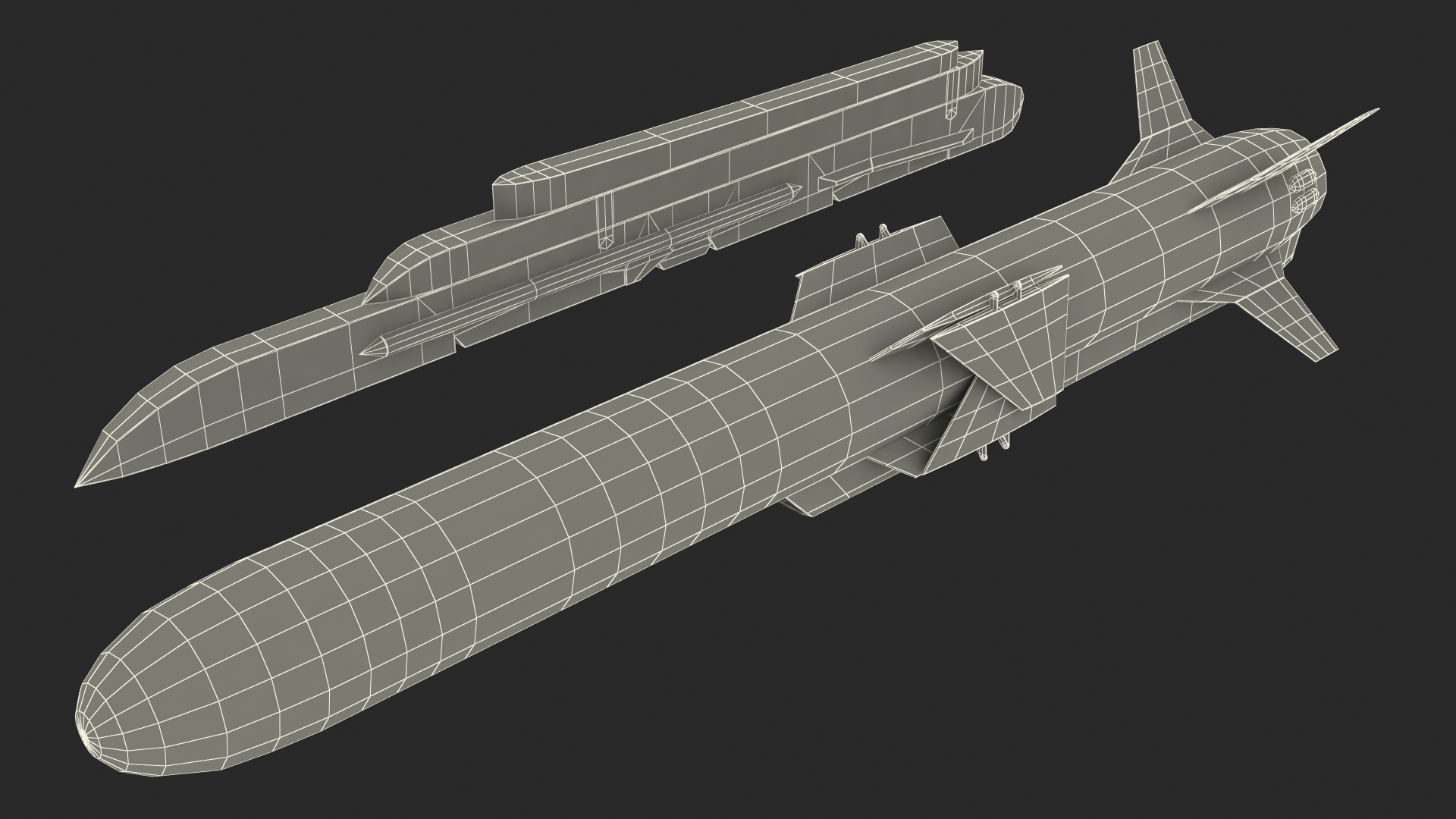 3D model Fighter Aircraft Armament