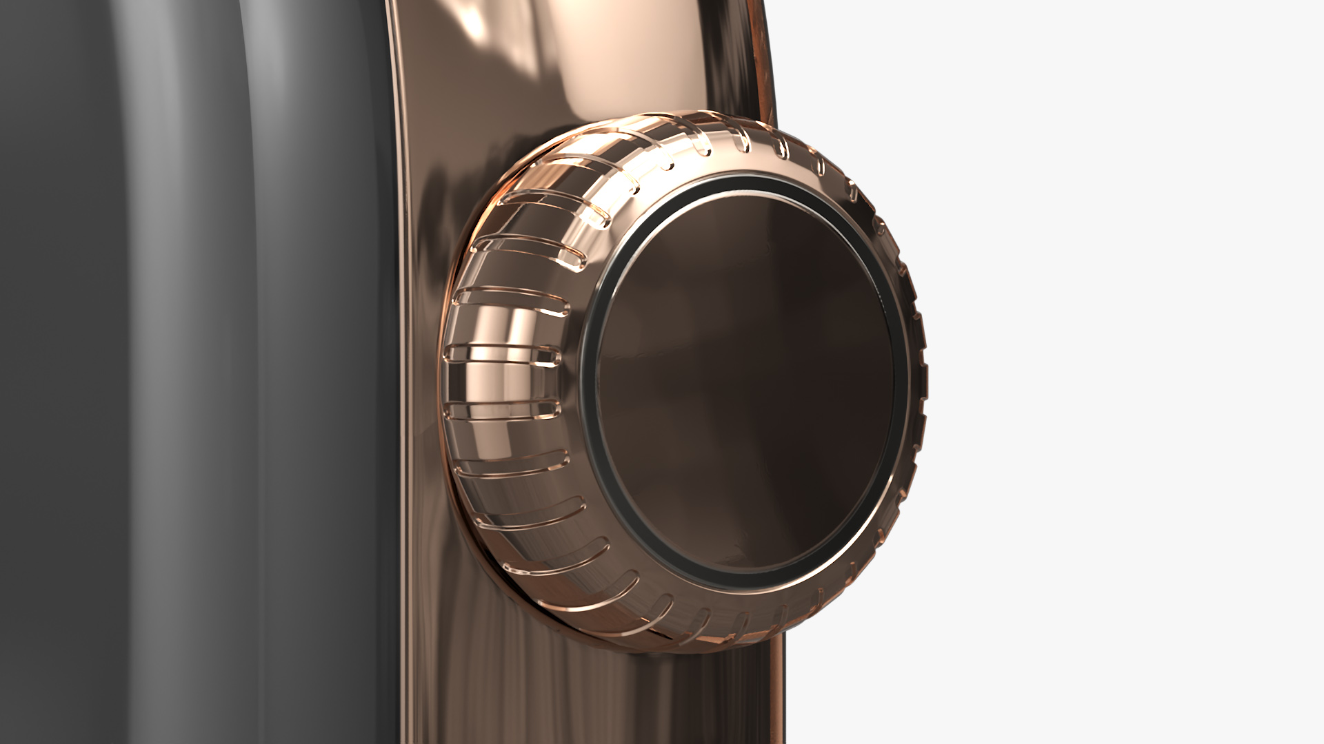 3D model Apple Smartwatch 10 Gold Titanium Display Off
