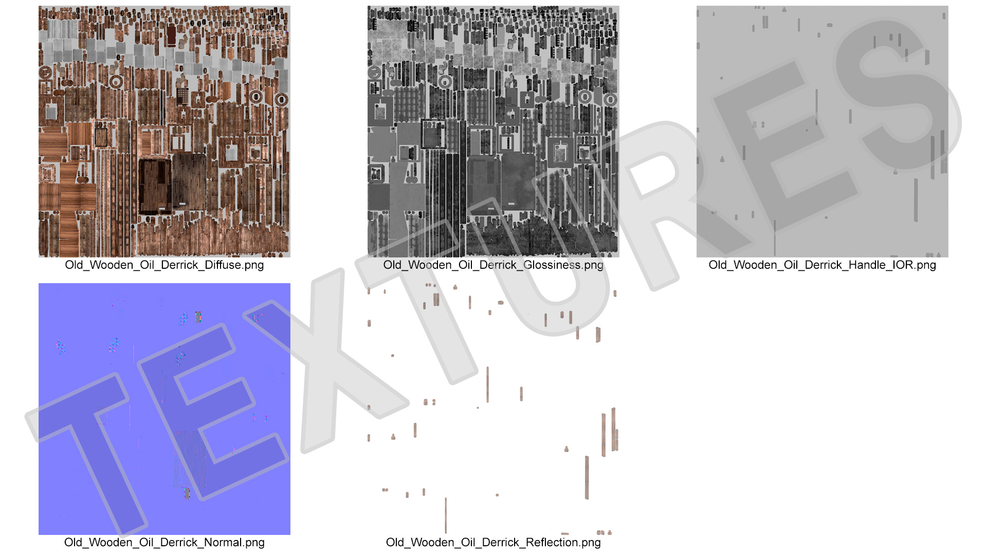 Wooden Antique Barn 3D model