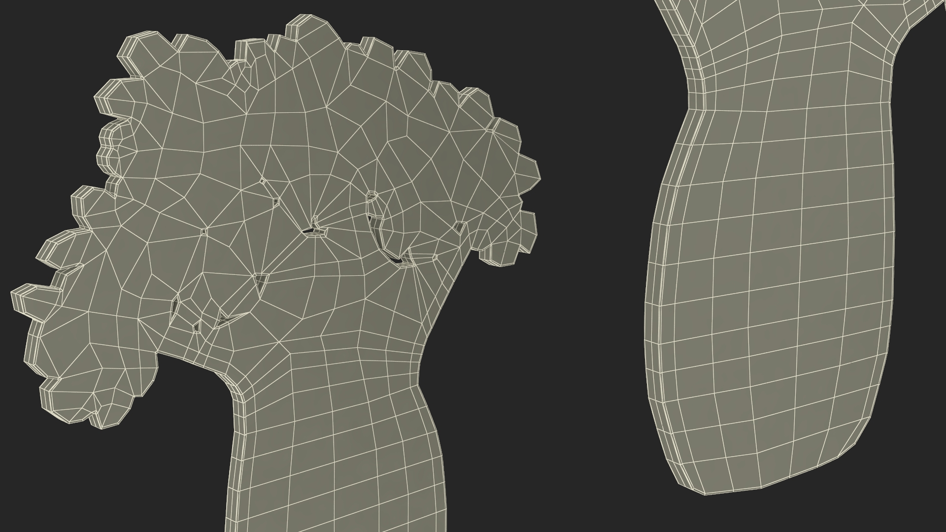 Baobab Silhouette 3D