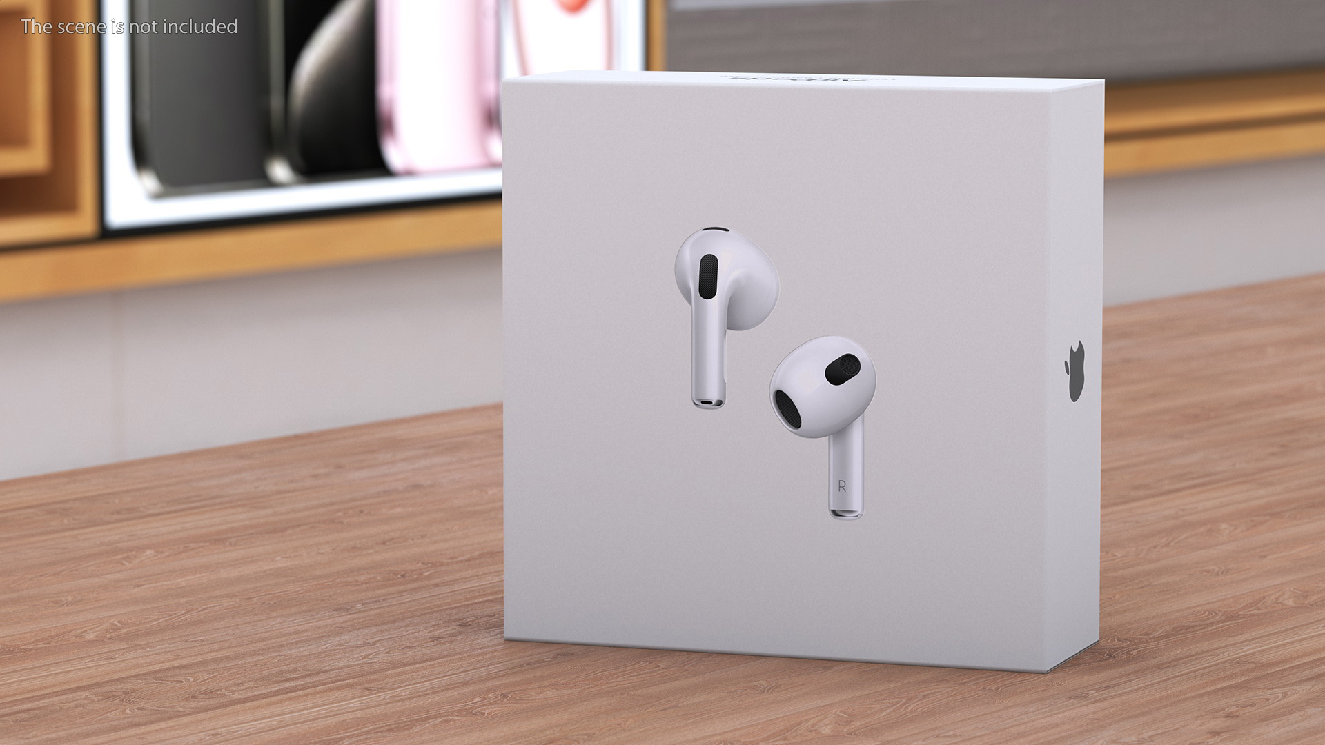 3D Box AirPods