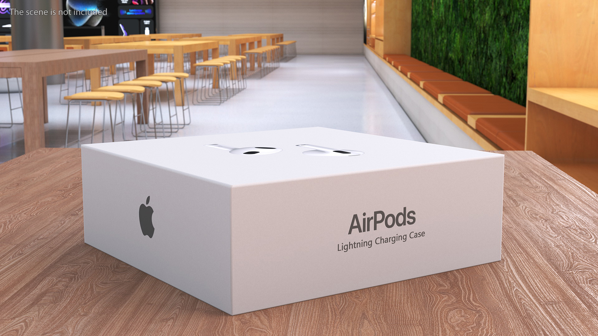 3D Box AirPods
