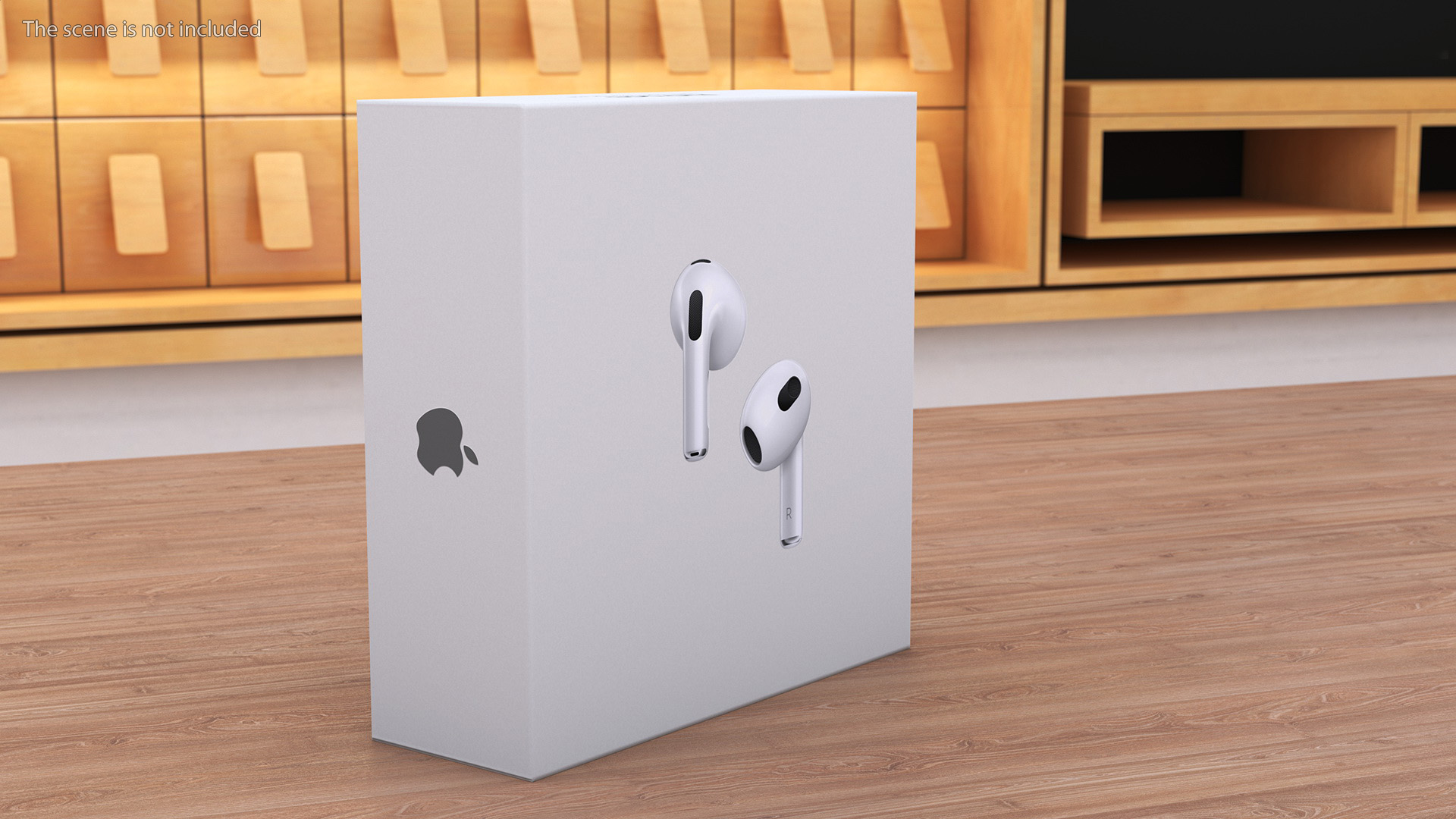 3D Box AirPods
