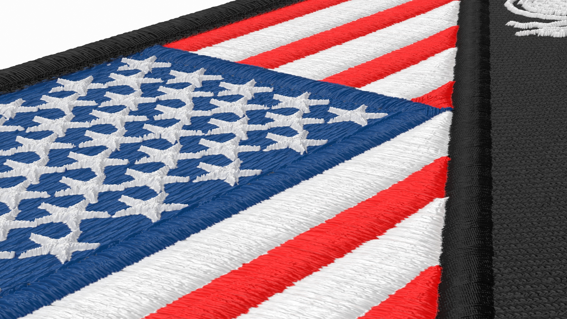 US Army Flag Military Patch 3D