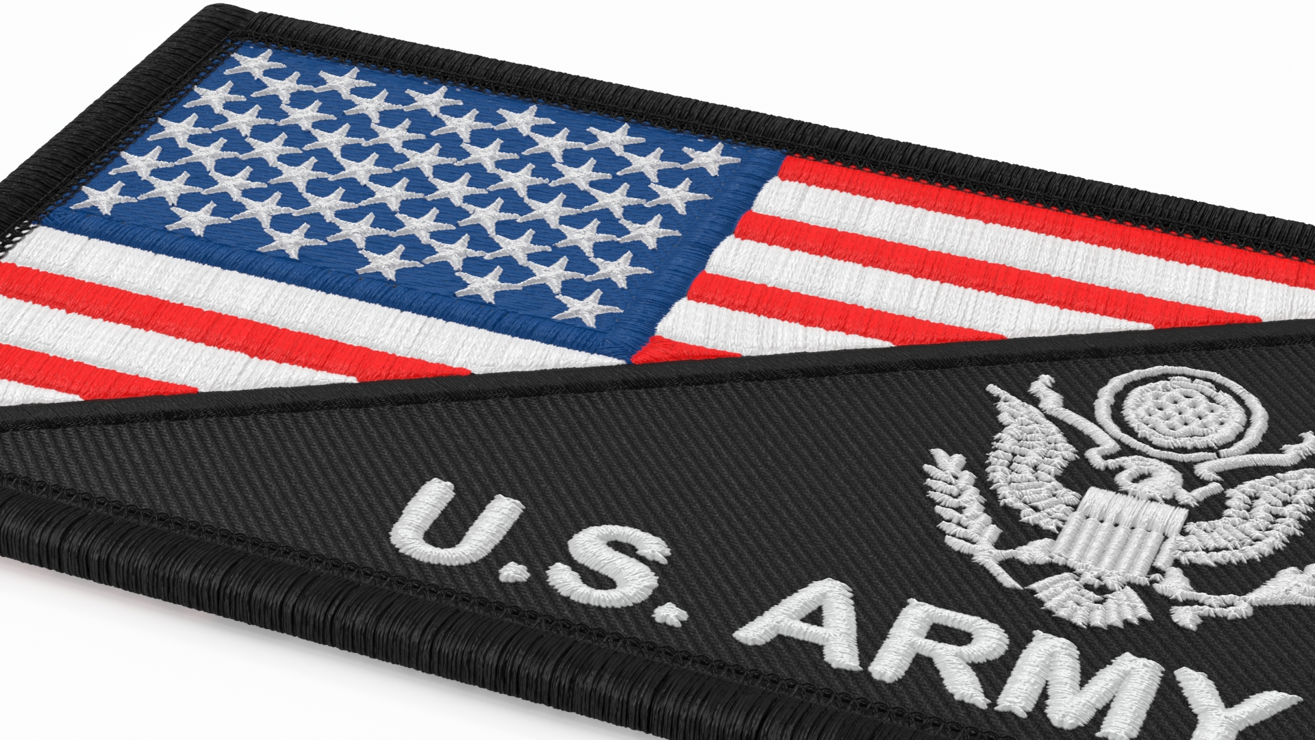 US Army Flag Military Patch 3D