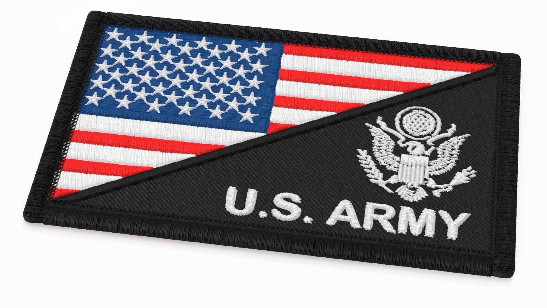 US Army Flag Military Patch 3D