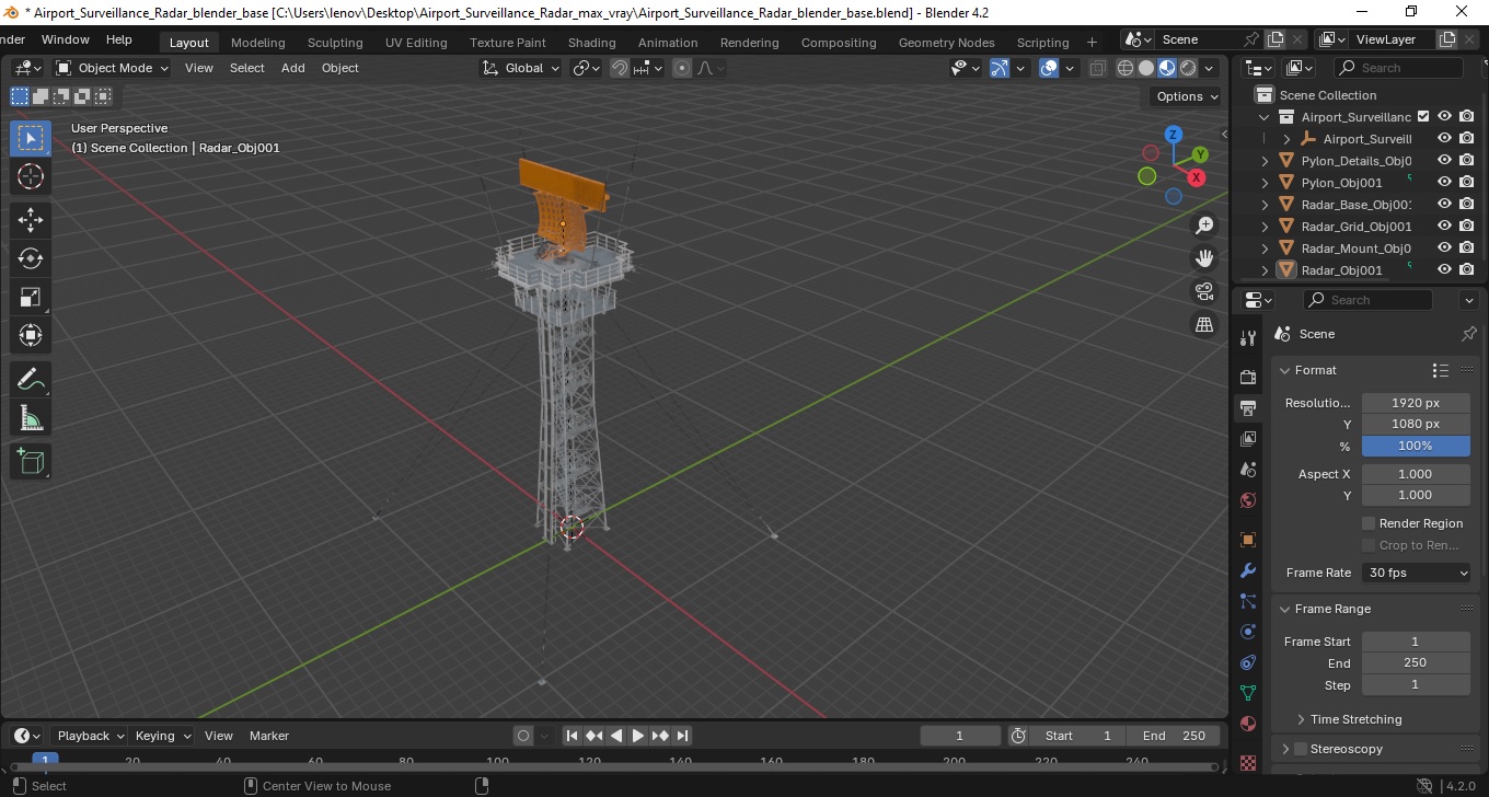3D Airport Surveillance Radar