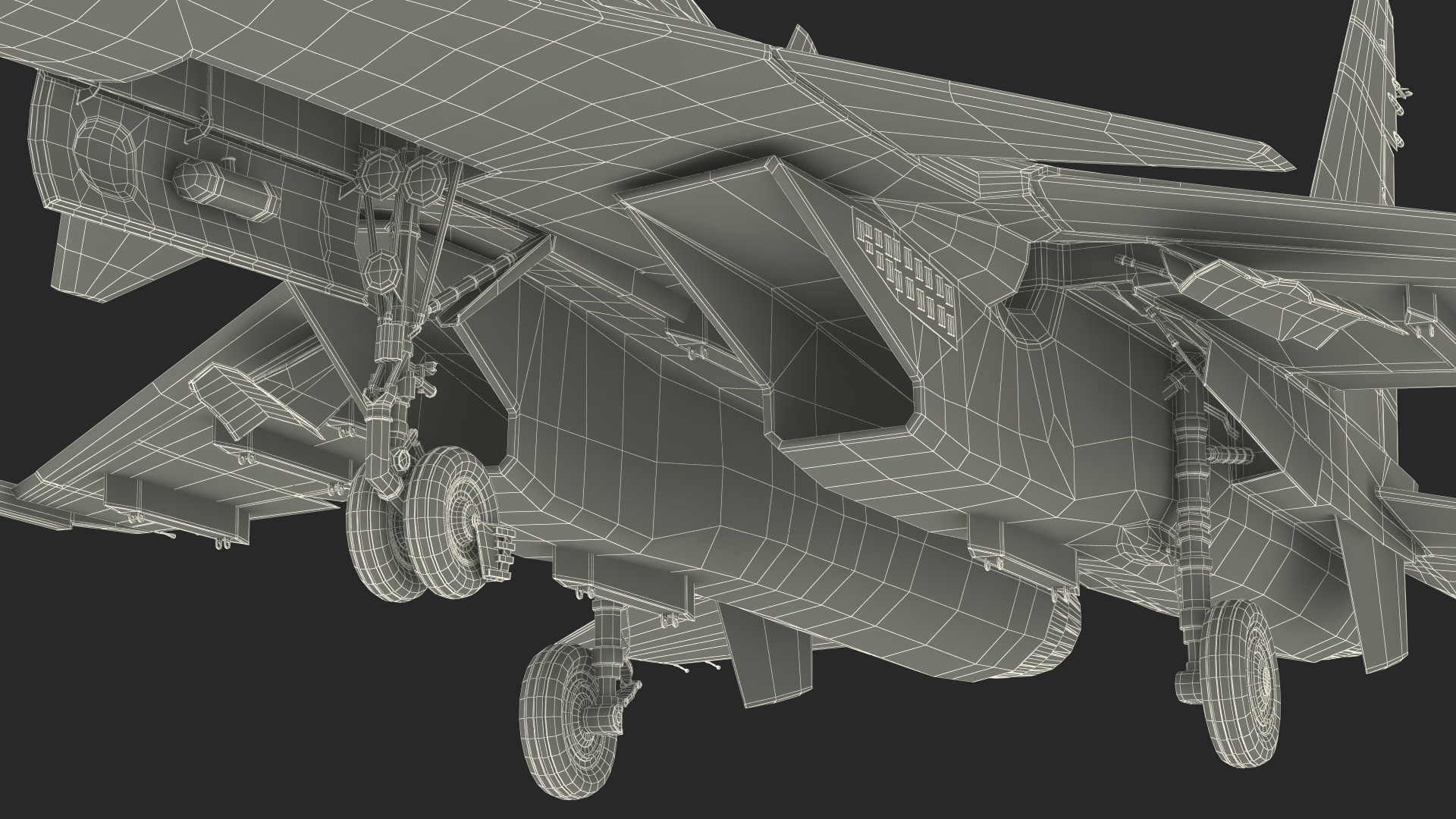 3D Su-30 Rigged for Cinema 4D