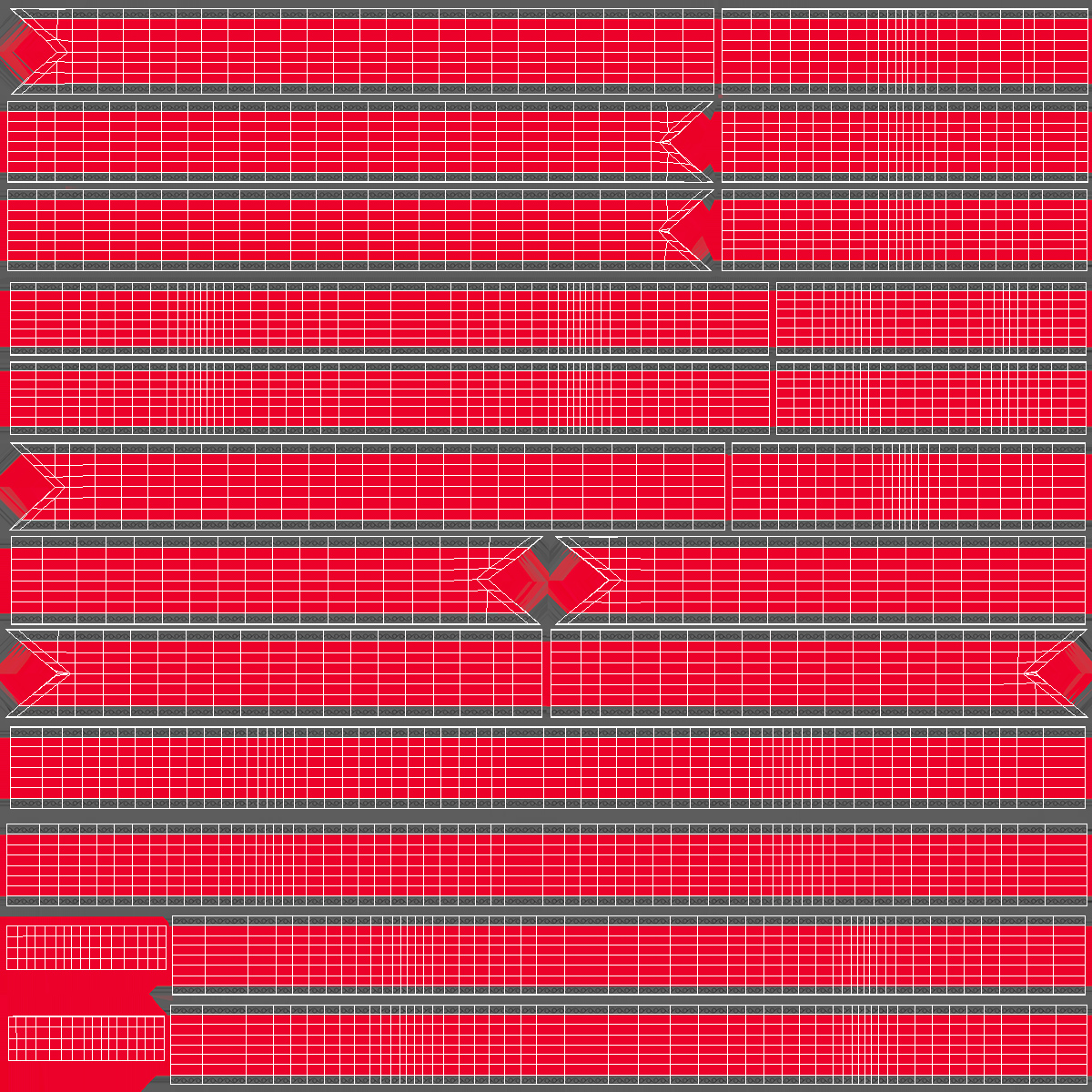 3D Big Red Bow