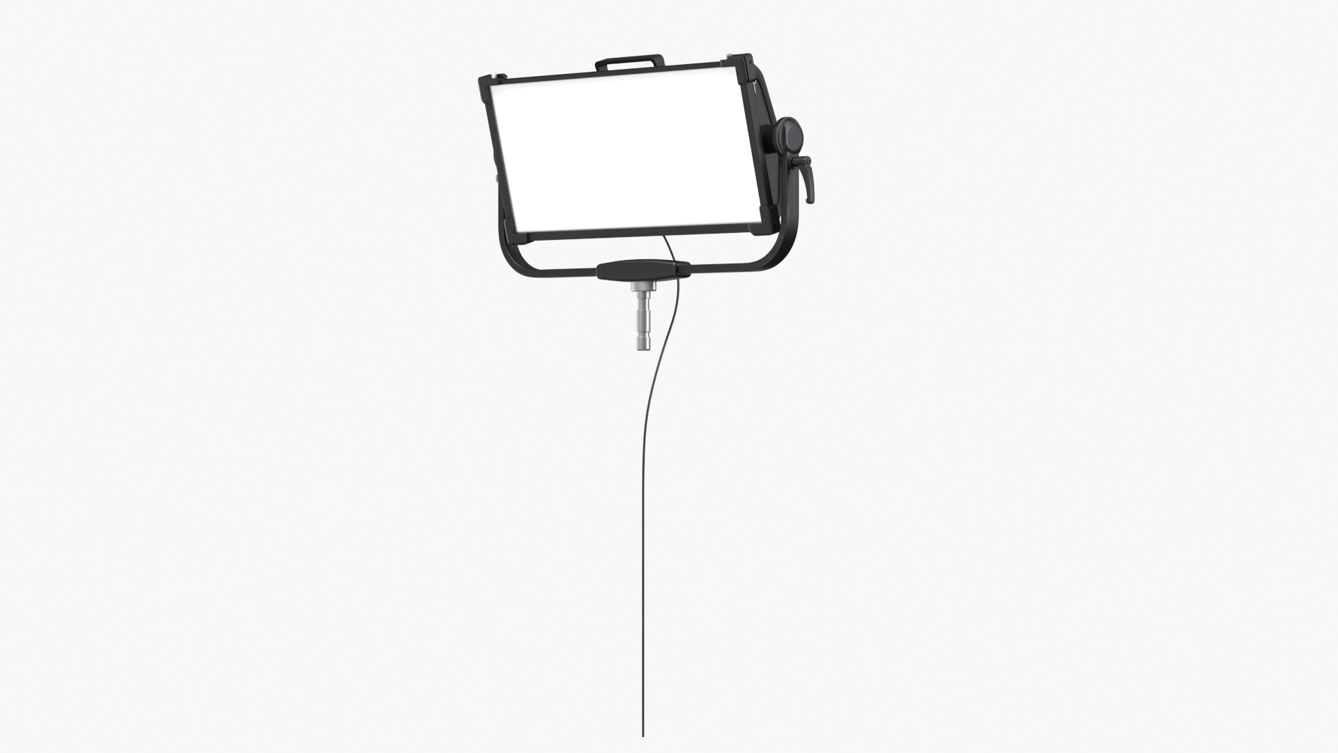Broadcast Rectangular LED Light Panel Black - view 5