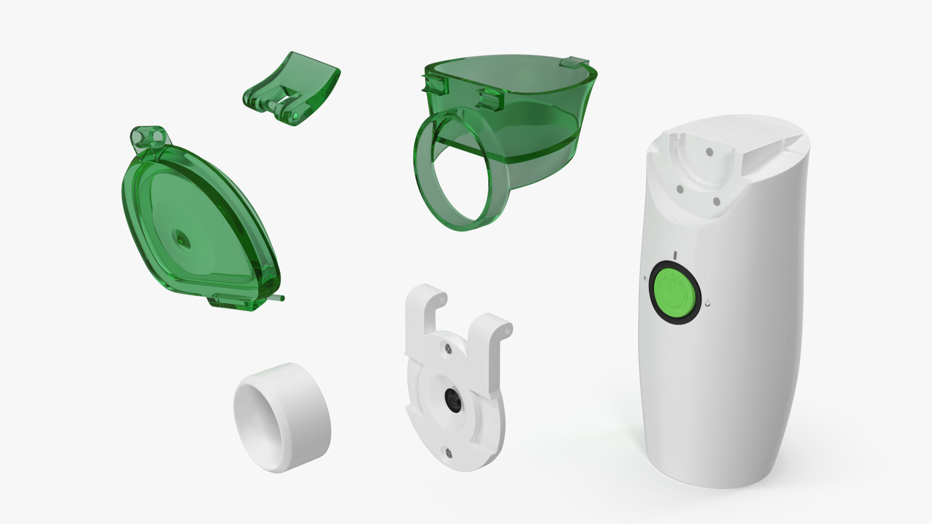 Portable Mini Inhaler Machine 3D model