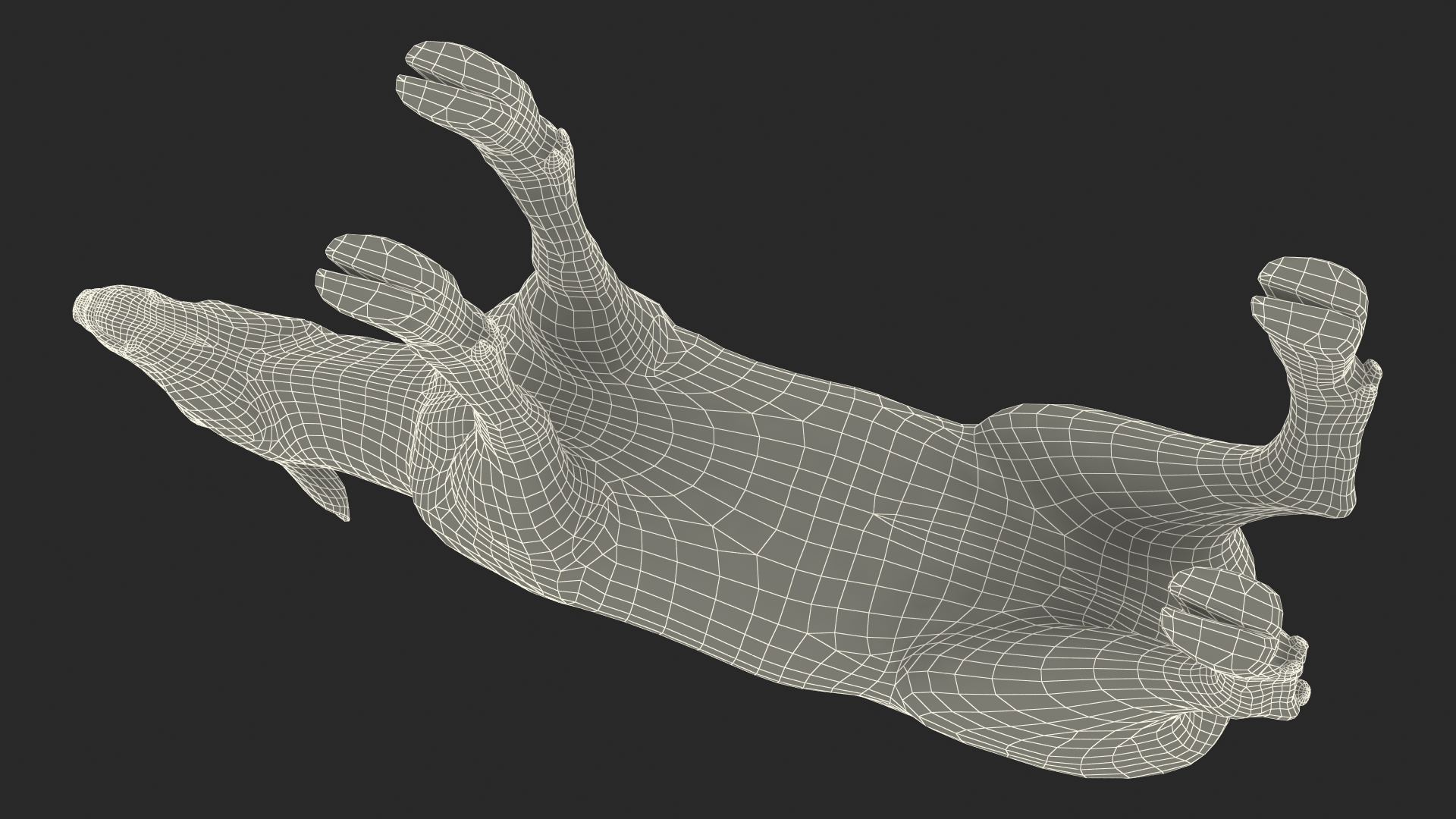Saola Rigged 3D