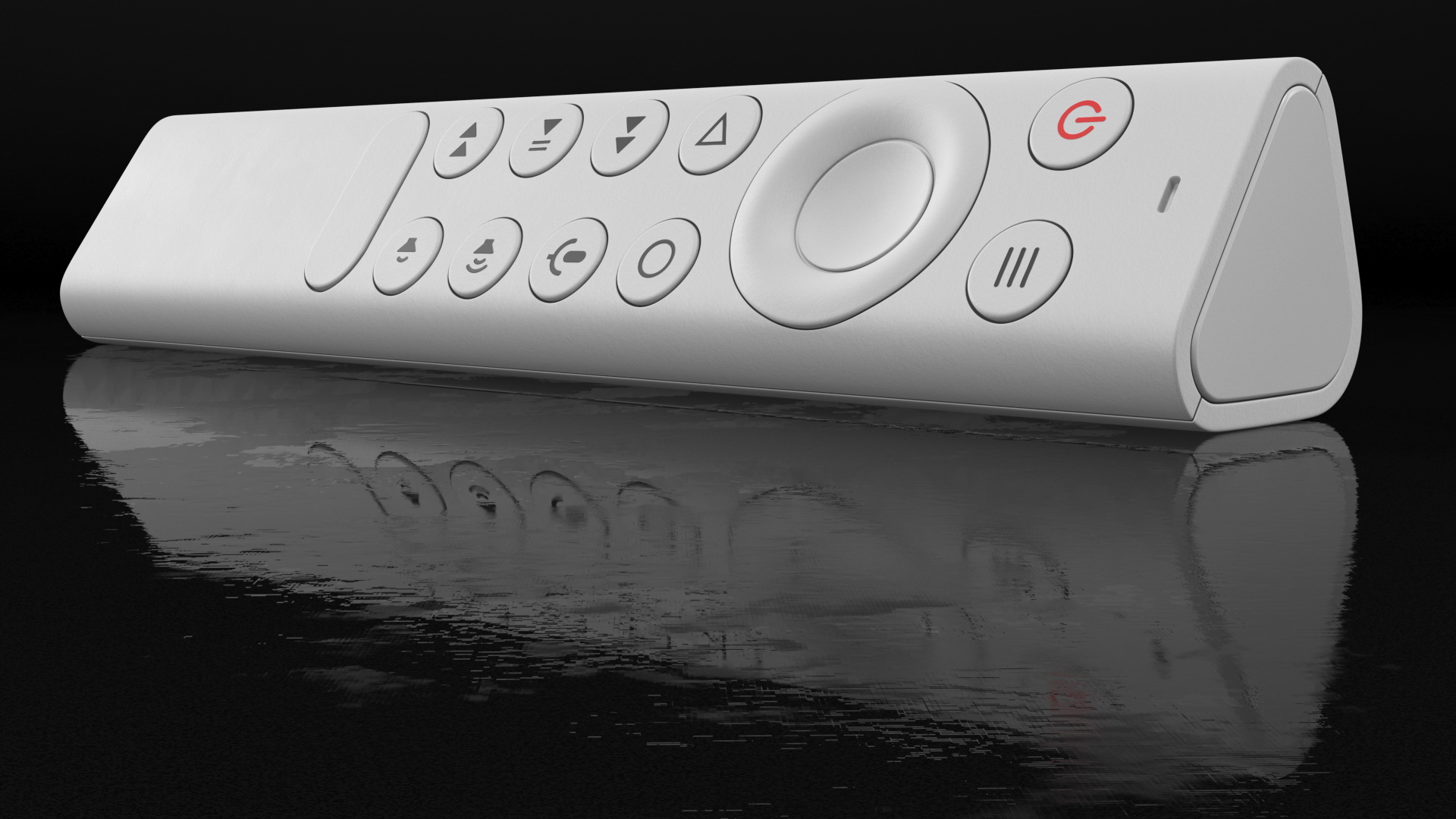3D TV-based Digital Media Player Remote