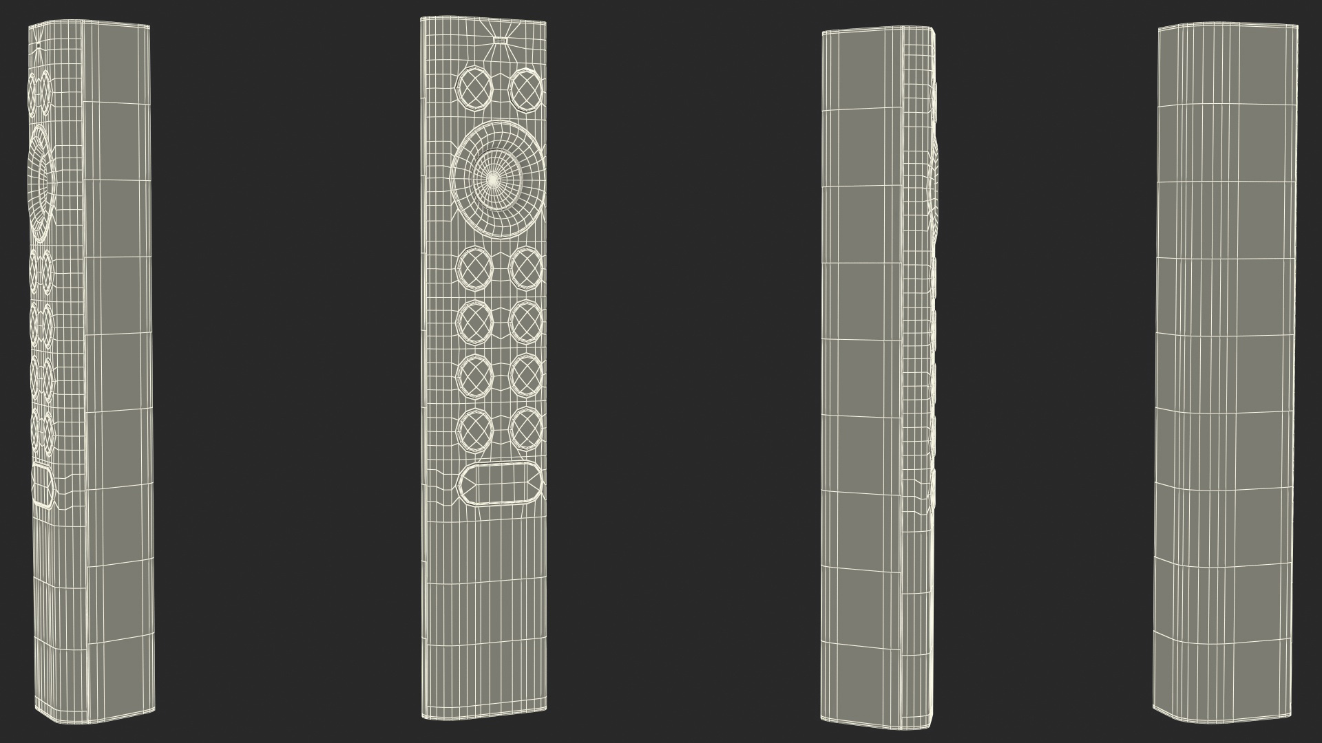 3D TV-based Digital Media Player Remote