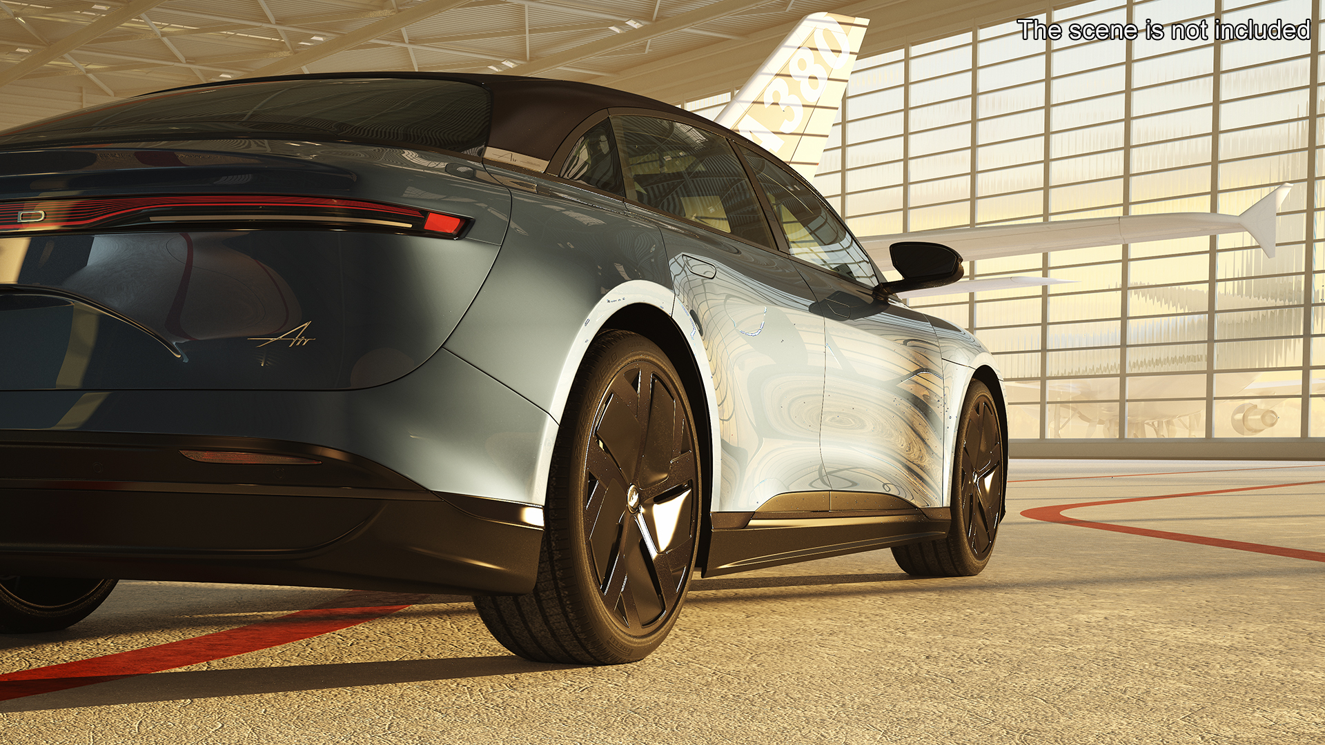 3D model Lucid Air Electric Luxury Sedan Sapphire
