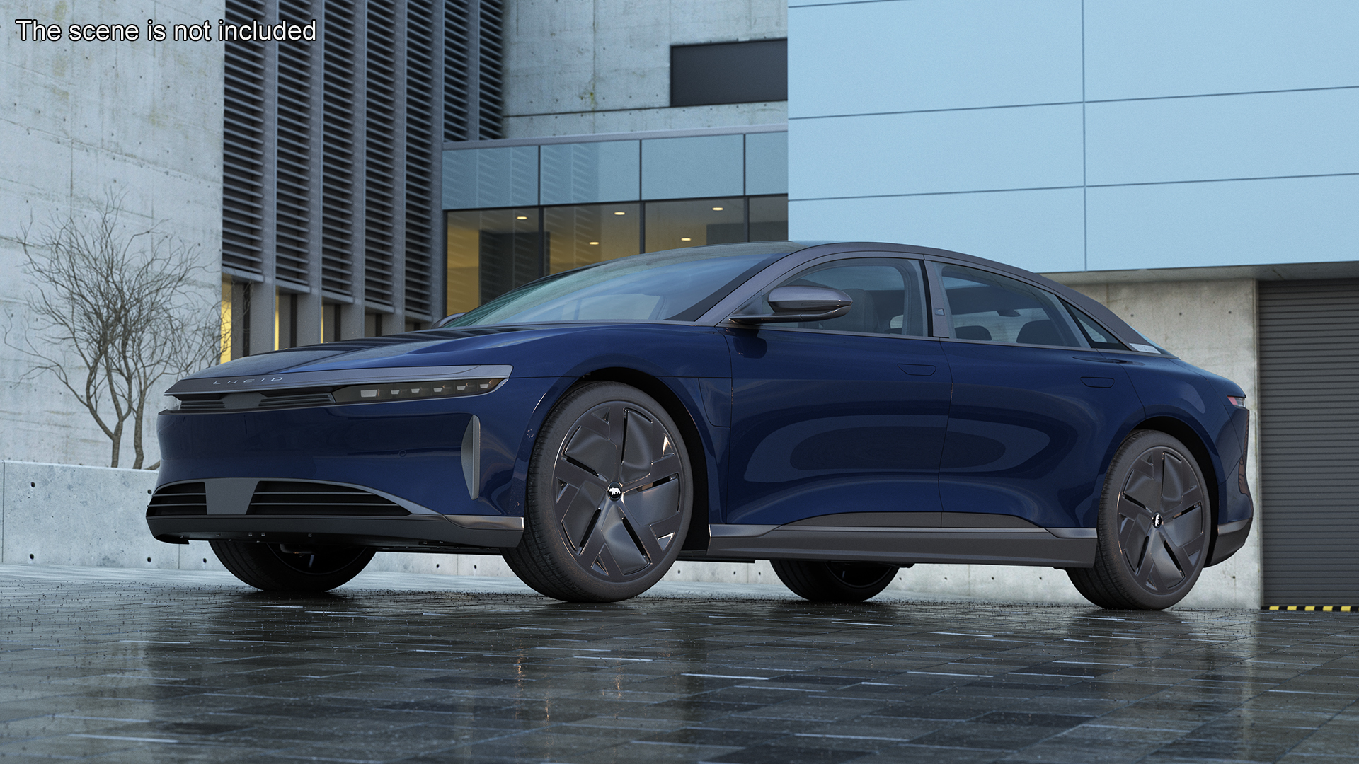 3D model Lucid Air Electric Luxury Sedan Sapphire