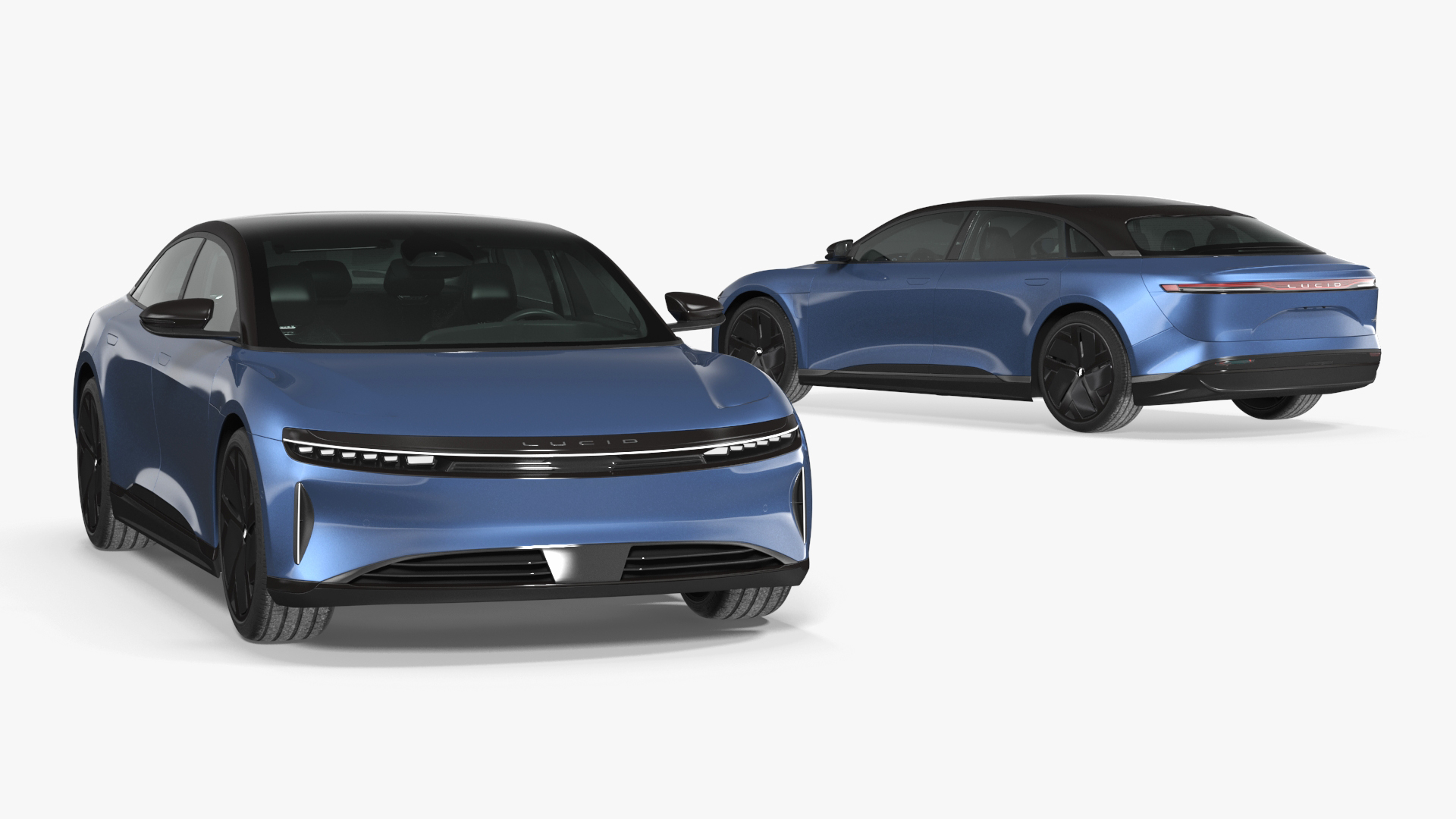 3D model Lucid Air Electric Luxury Sedan Sapphire