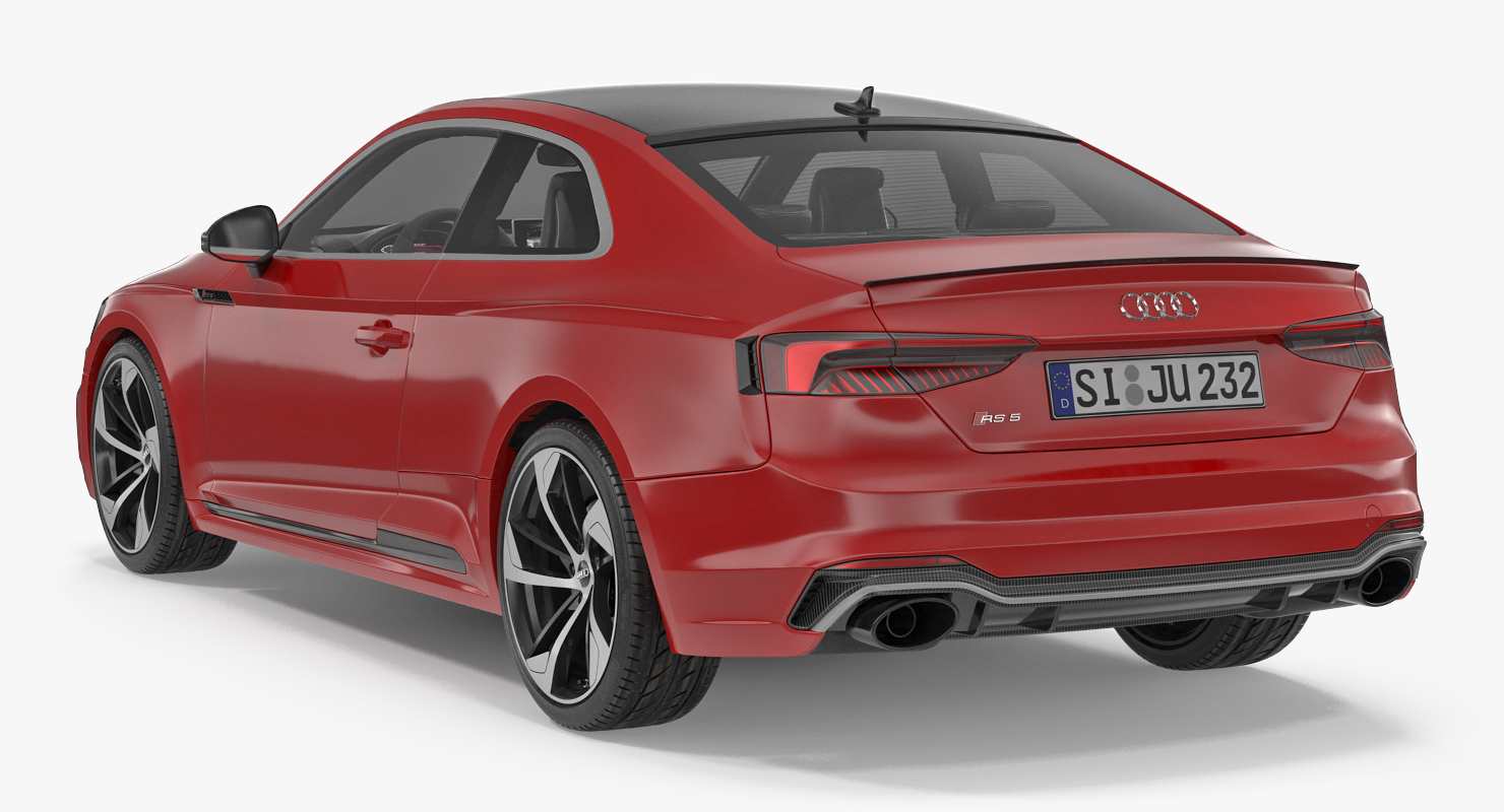 3D Audi RS5 2017 model
