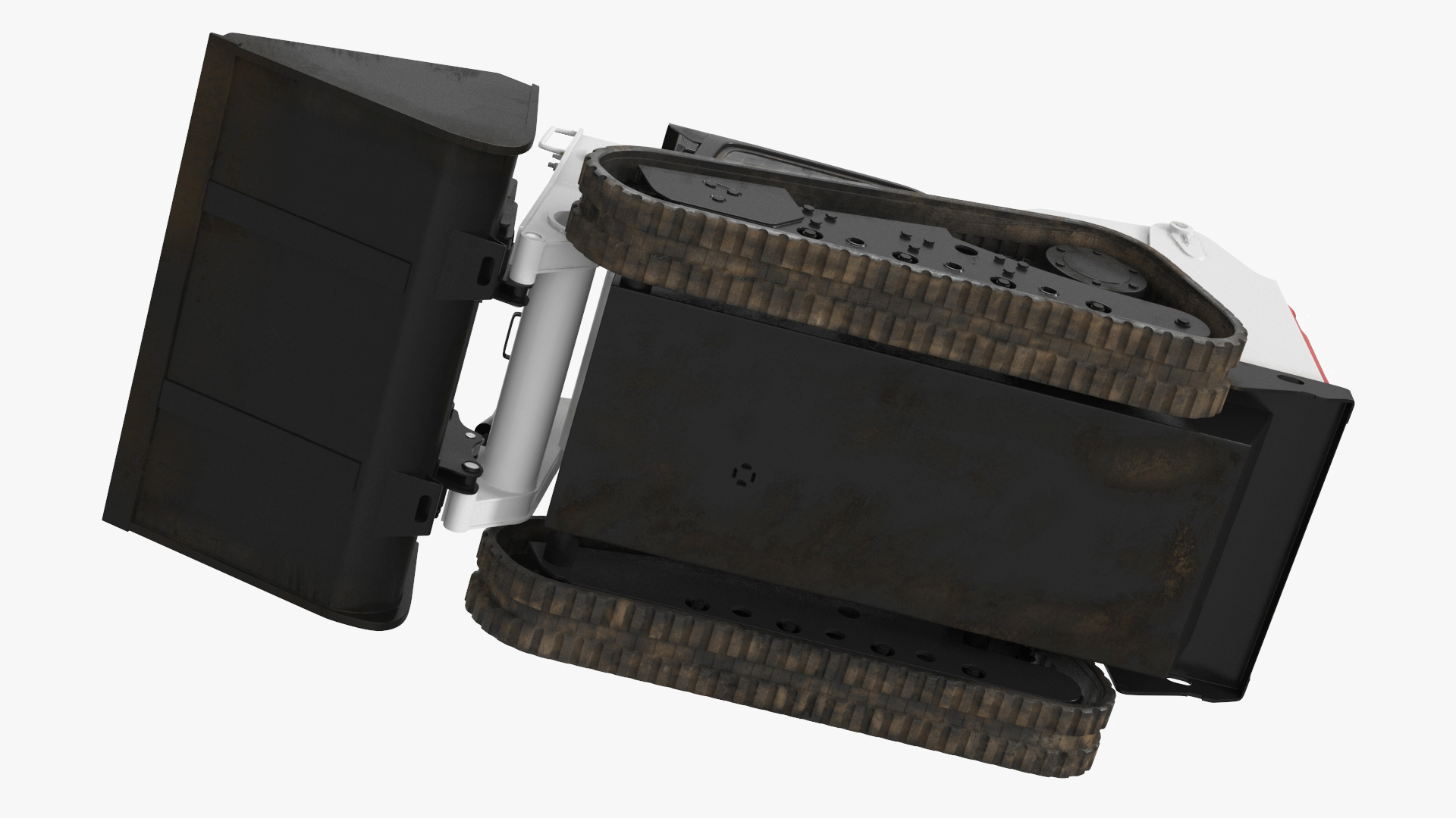 3D model Skid Steer or Compact Track Loader Rigged for Maya