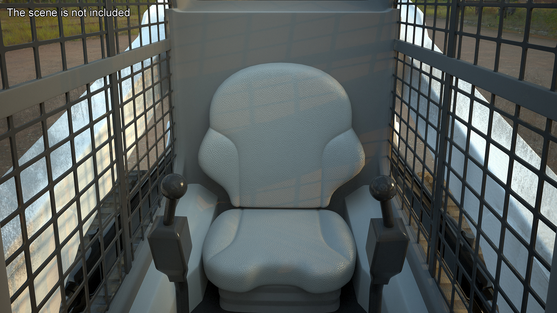 3D model Skid Steer or Compact Track Loader Rigged for Maya