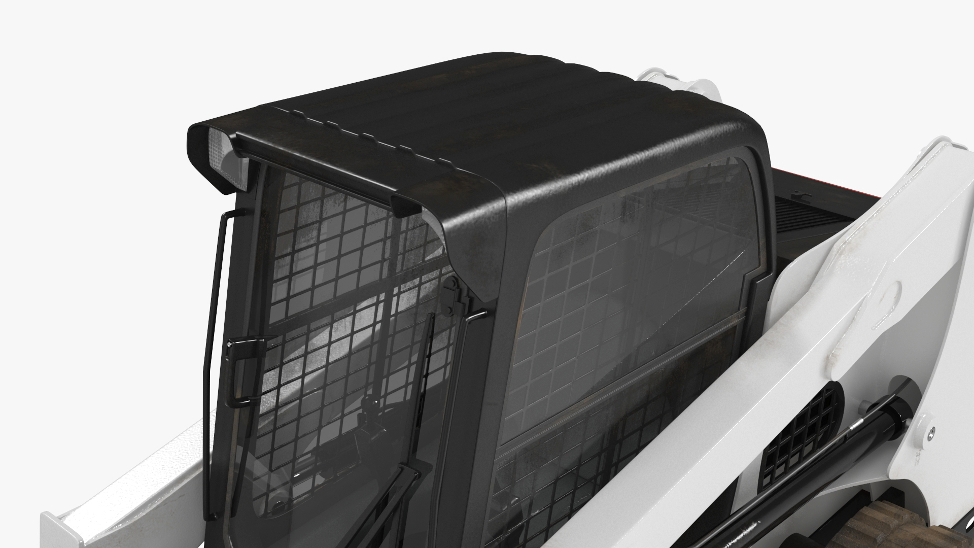 3D model Skid Steer or Compact Track Loader Rigged for Maya