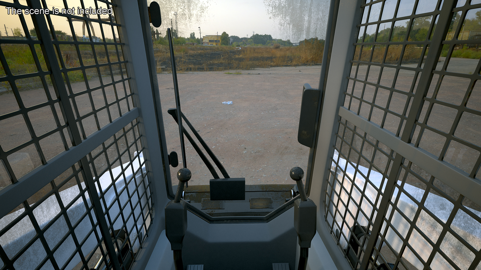 3D model Skid Steer or Compact Track Loader Rigged for Maya